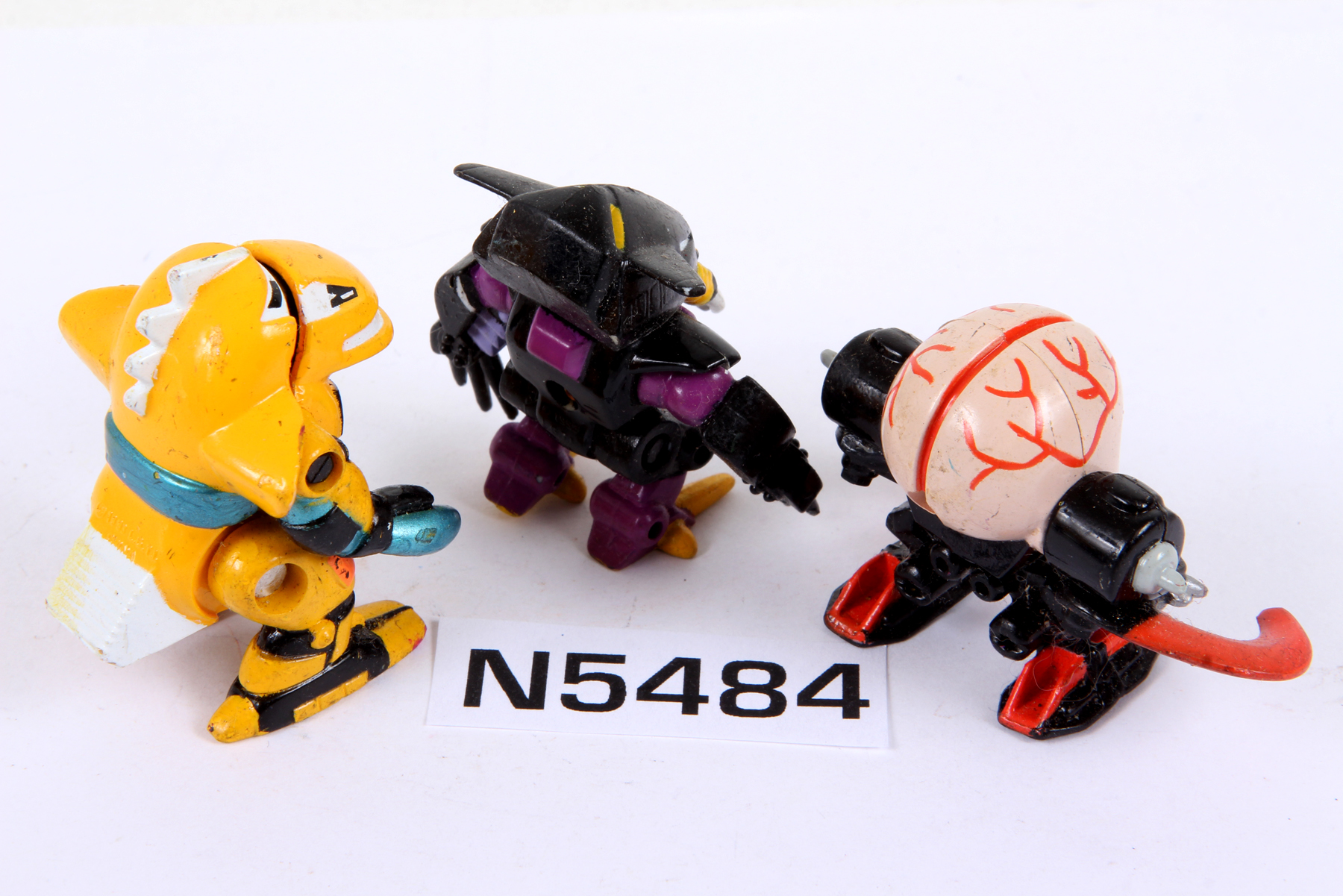 Complete Micro Machines® Zbots Bitebots Brainiax, Gowge, Gripjawz