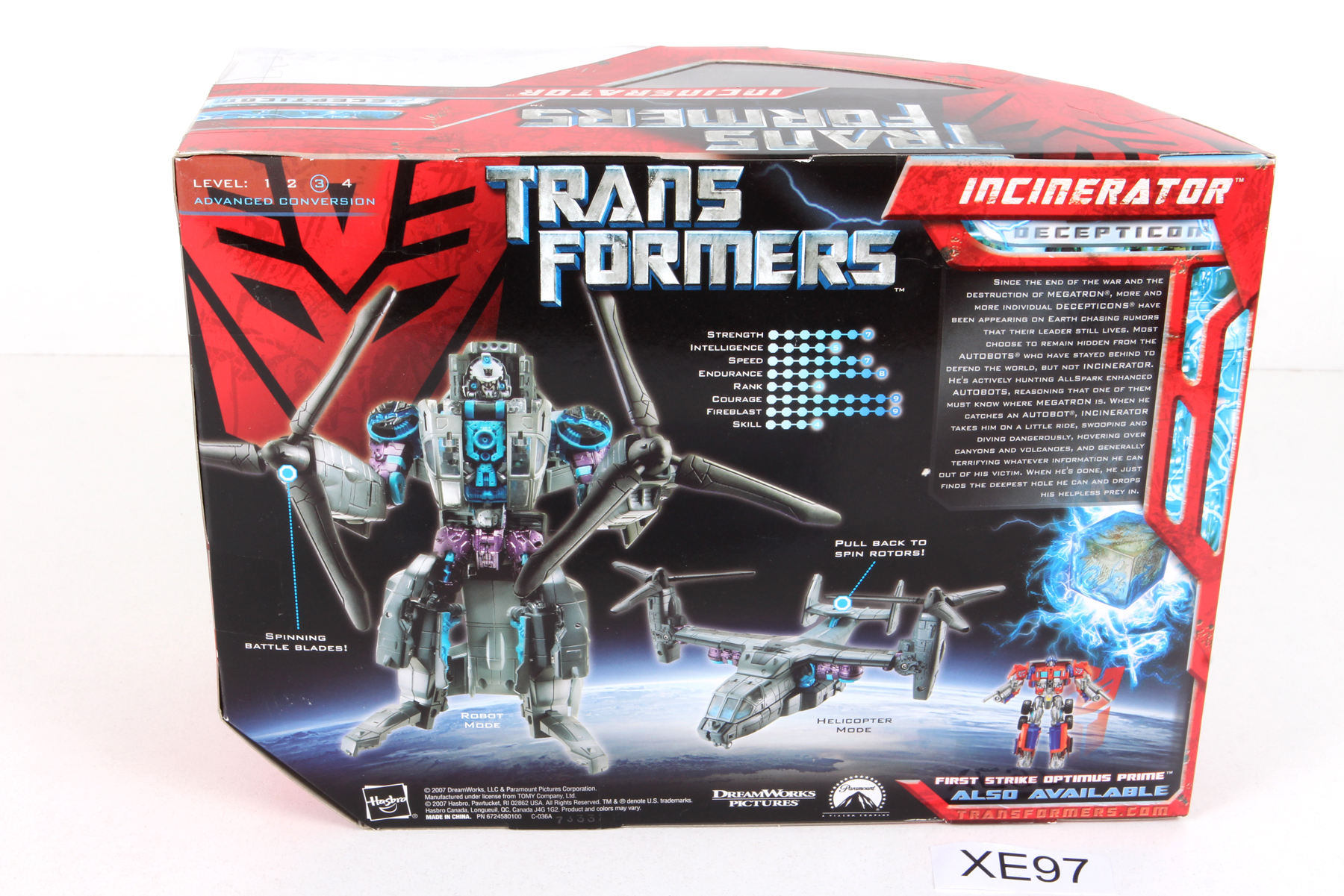 Sealed Transformers® Movie Voyager Class Incinerator SKU 356198