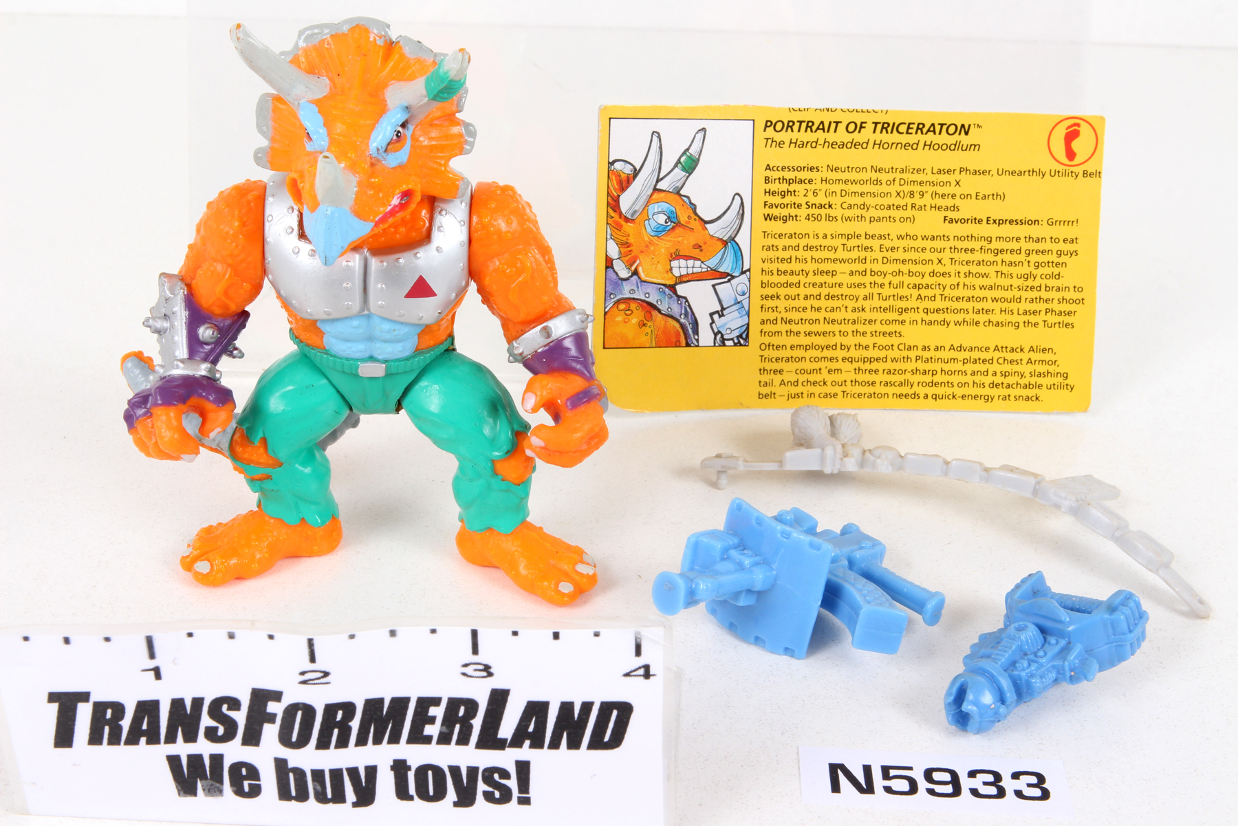 Complete Teenage Mutant Ninja Turtles (TMNT)® Original Toyline