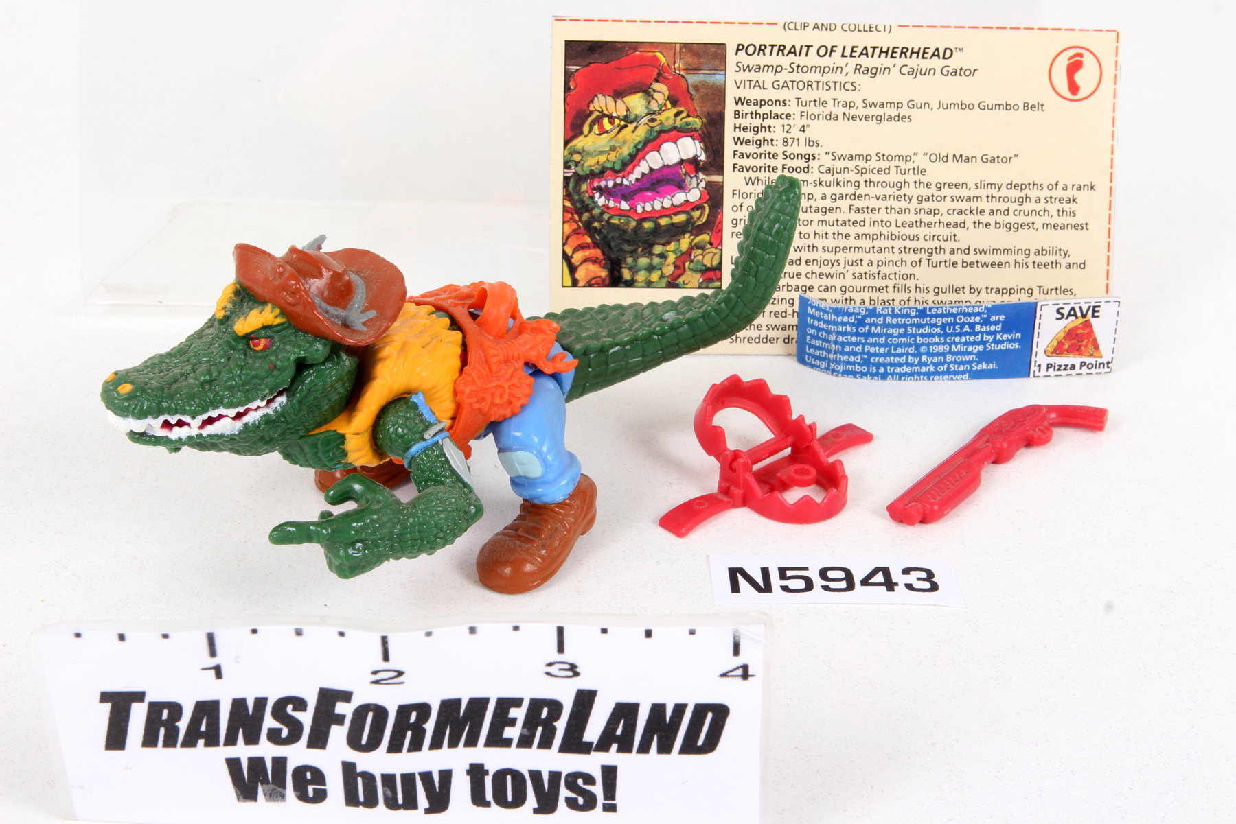 Complete Teenage Mutant Ninja Turtles (TMNT)® Original Toyline