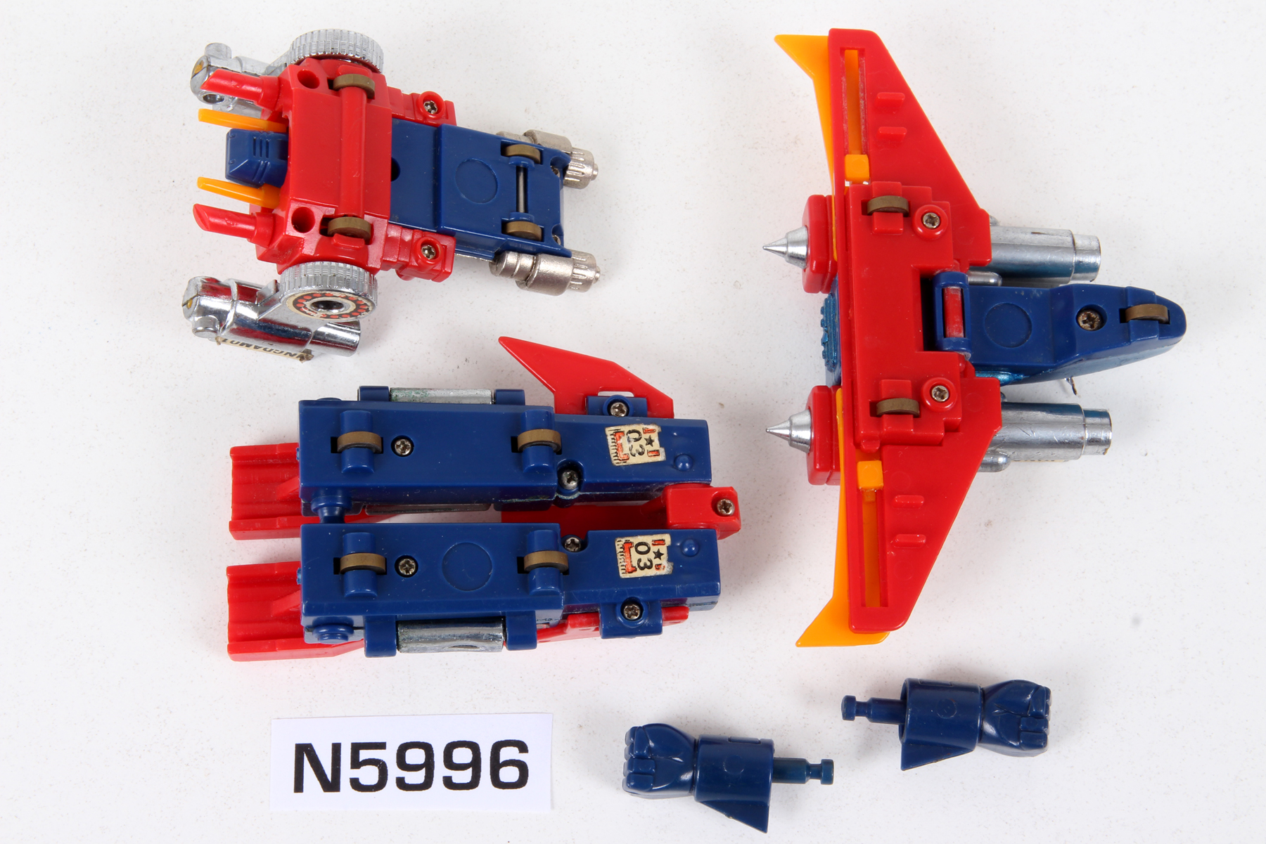 Complete Vintage Transforming Robots® Knock-offs, Bootlegs