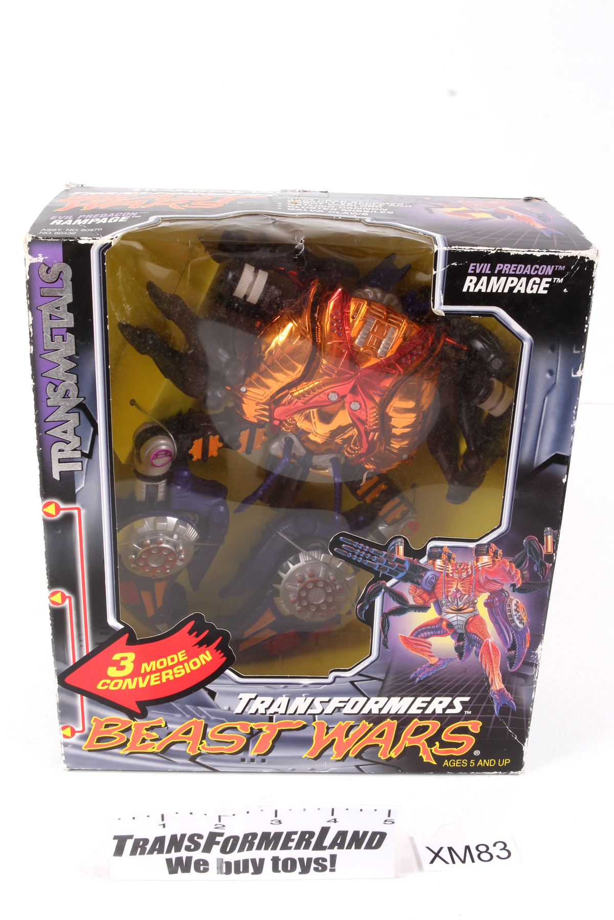 Sealed Transformers® Beast Wars Ultra Class Rampage SKU 357684 ...