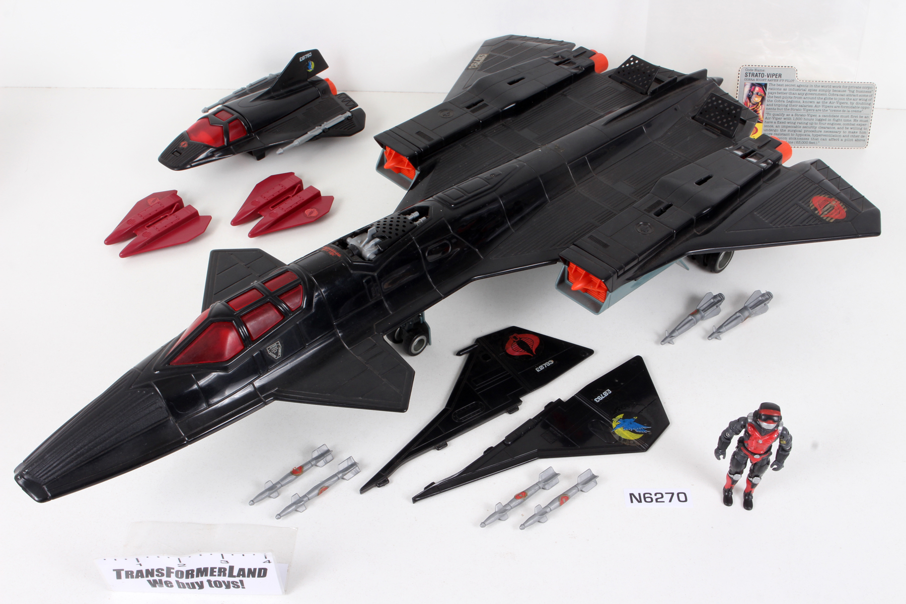 TOM HAWKVシェイプ Complete G.I. Joe® A Real American Hero (ARAH) Vehicle and Driver