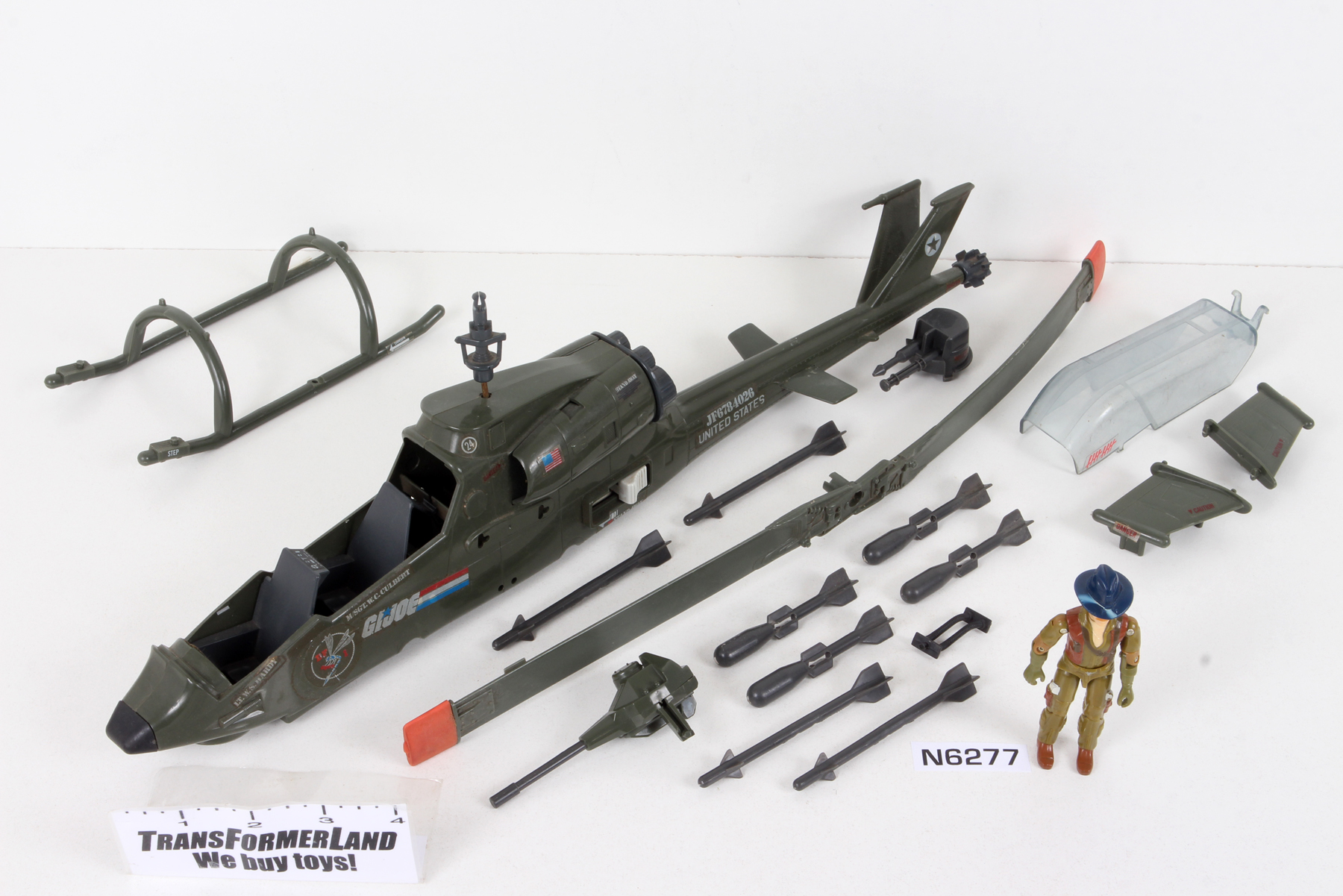 Complete G.I. Joe® A Real American Hero (ARAH) Vehicle and Driver