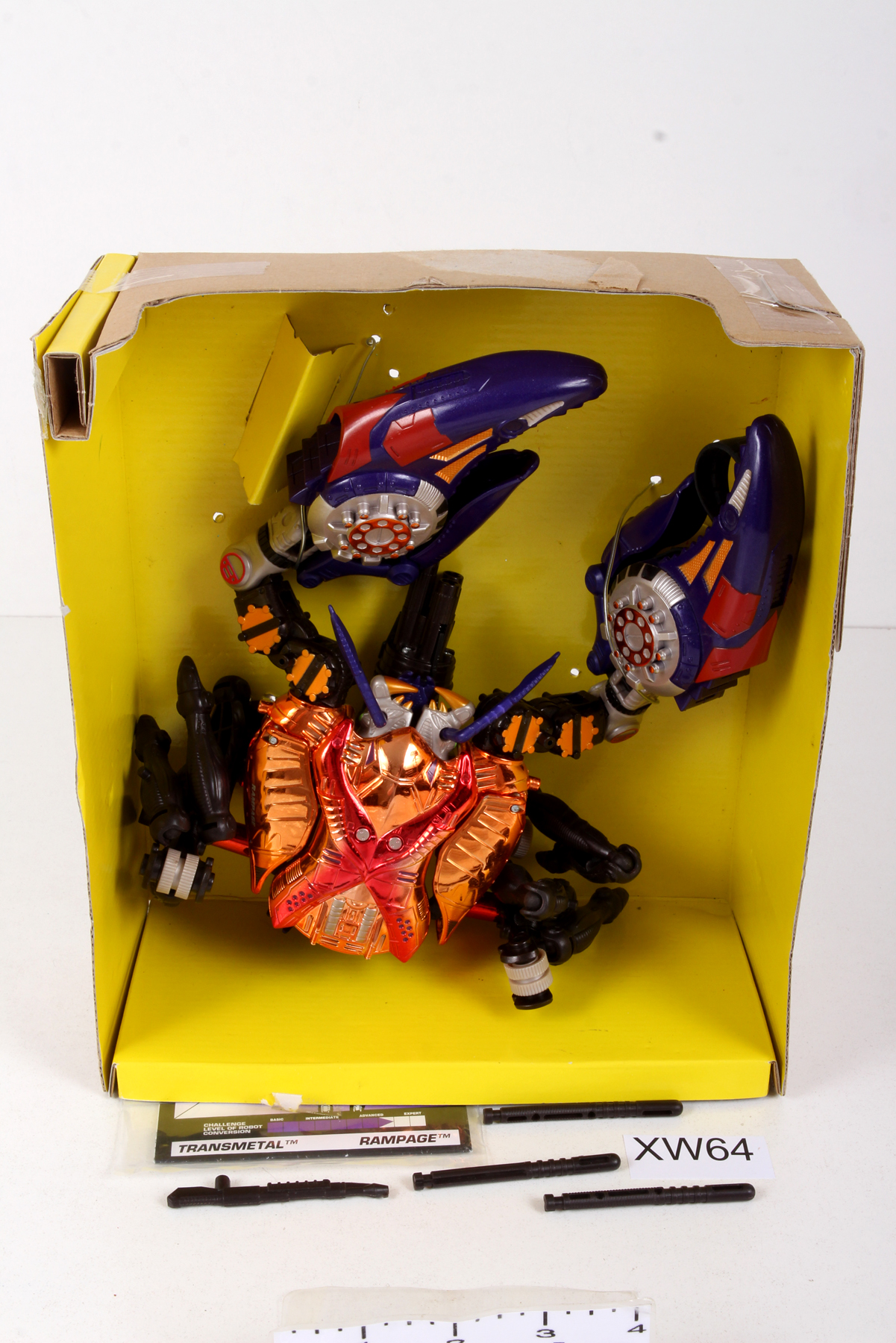 Packaged, not sealed Transformers® Beast Wars Ultra Class Rampage