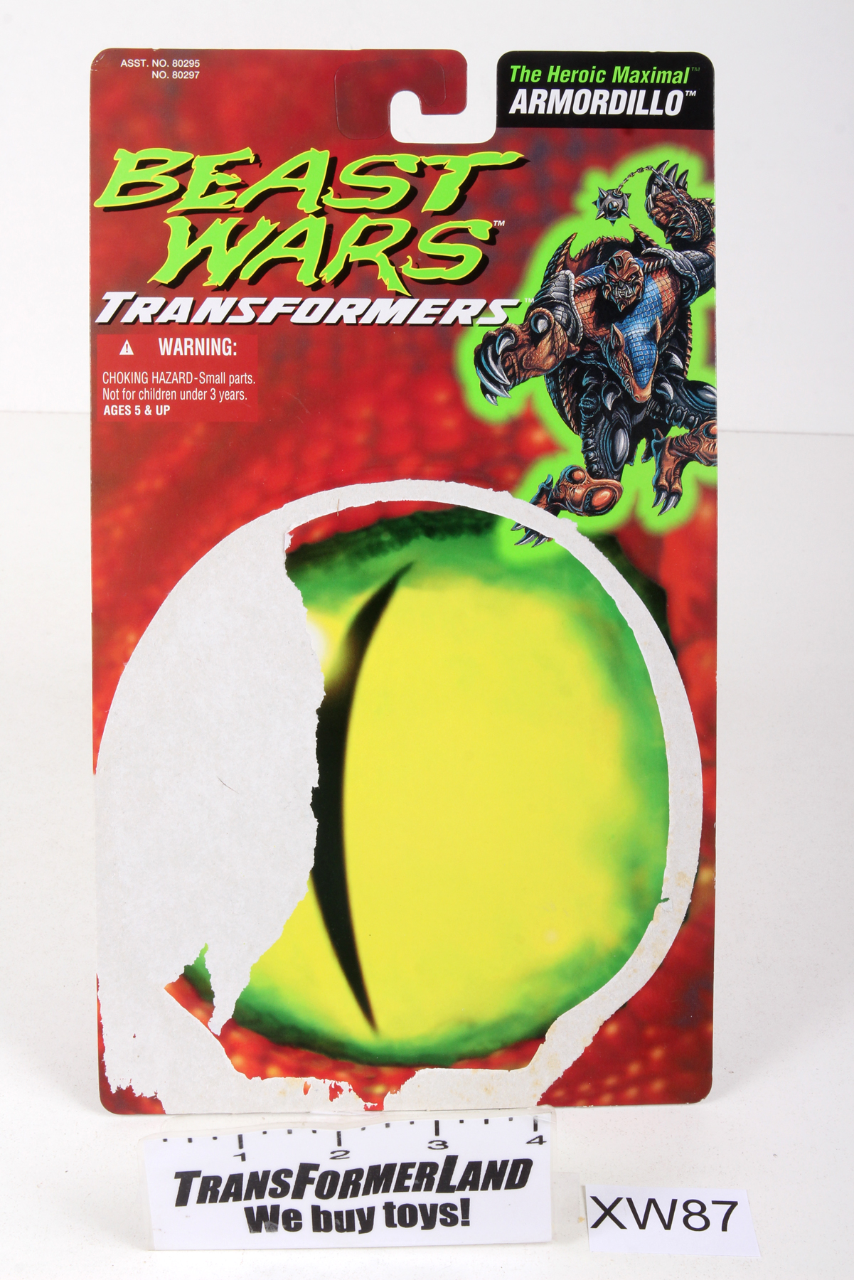 Transformers® Beast Wars Basic Class Armordillo Package SKU 358810 ...
