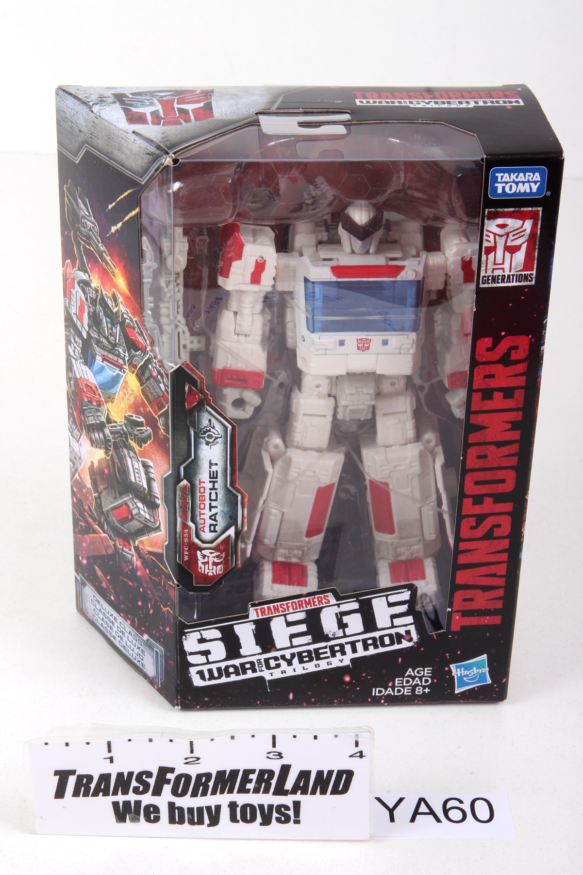 Sealed Transformers® War for Cybertron Siege Deluxe Class Autobot
