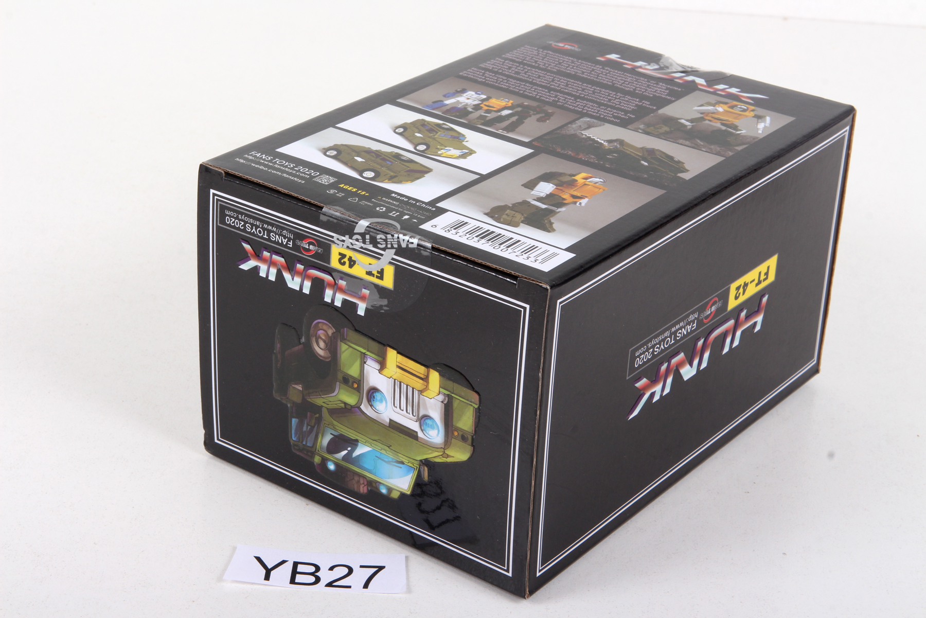 Sealed 3rd Party Transforming Figures® Fans Toys Masterpiece Hunk 