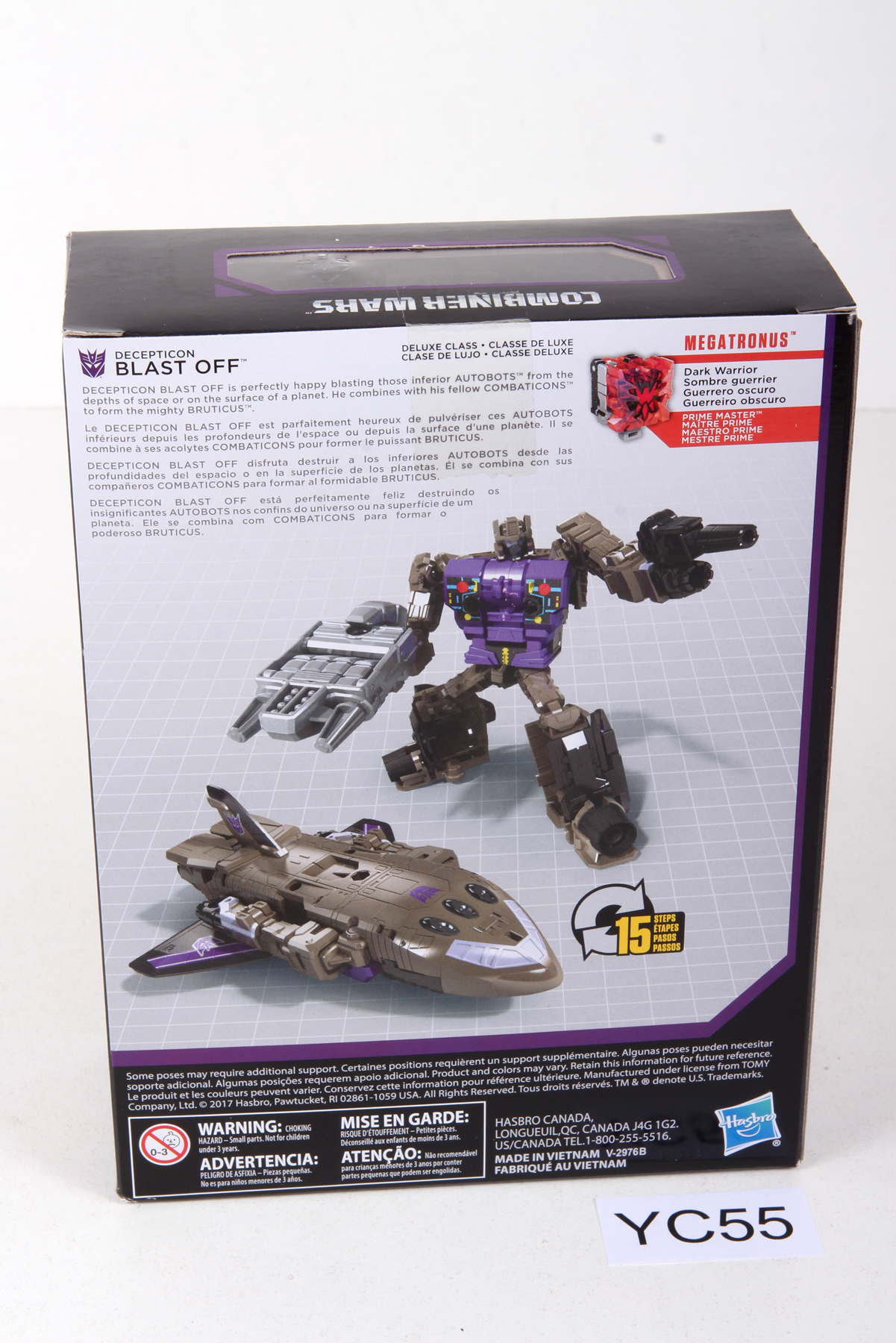 Transformers Combiner Wars Blast Off and Megatronus - Deluxe Transformers Combiner Wars Blast Off and Megatronus - Deluxe