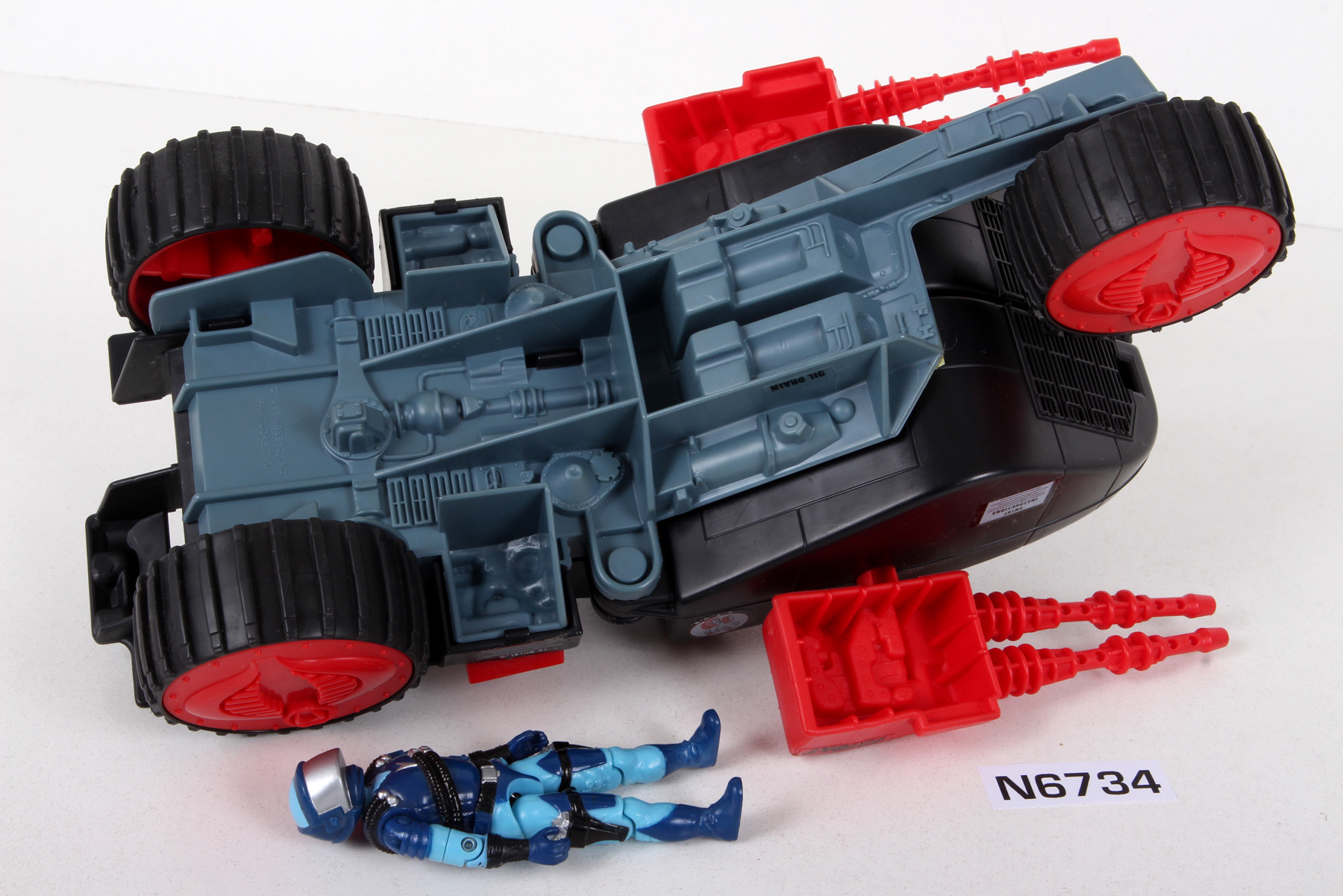 Complete G.I. Joe® A Real American Hero (ARAH) Vehicle and Driver