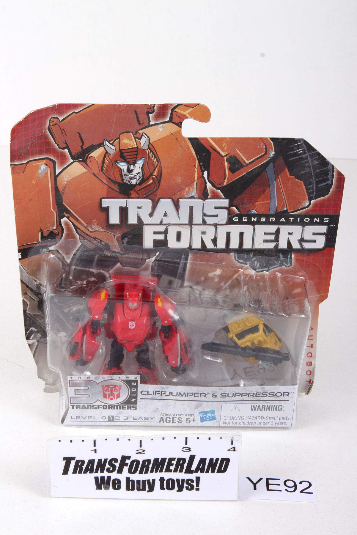 Sealed Transformers® Generations Legends Class Cliffjumper