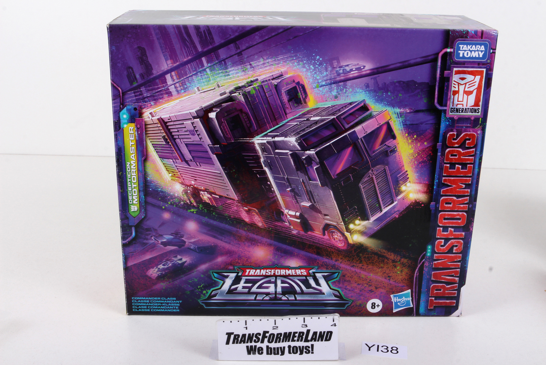 Packaged, not sealed Transformers® Legacy (Generations) Commander