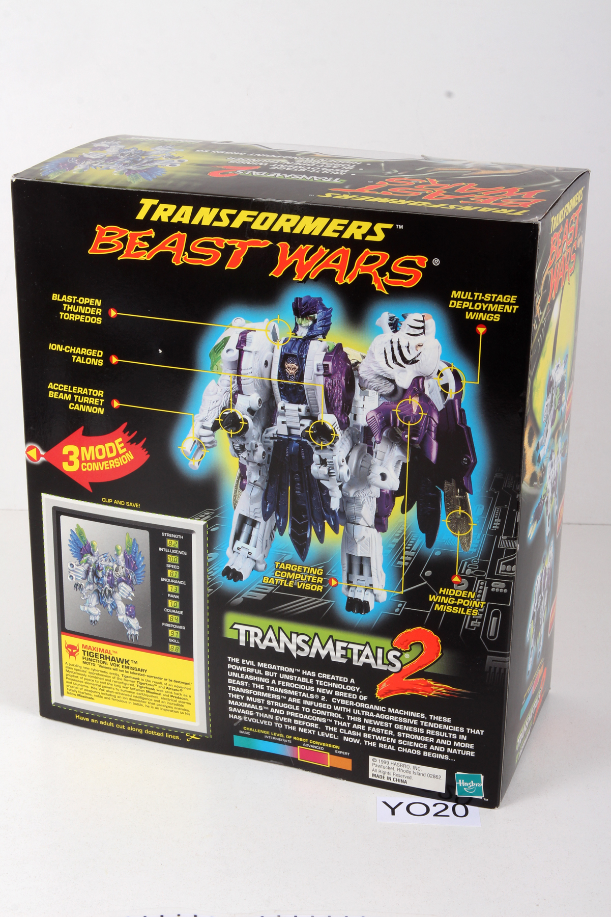 Sealed Transformers® Beast Wars Ultra Class Tigerhawk SKU 361477