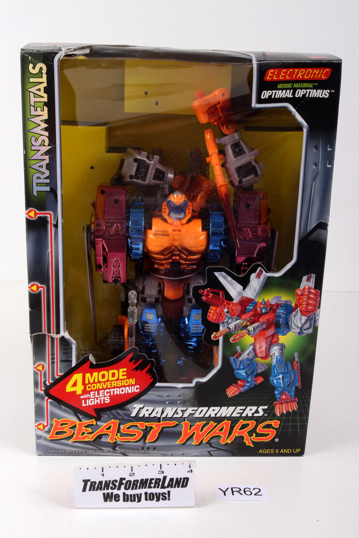 Packaged, not sealed Transformers® Beast Wars Super Class Optimal