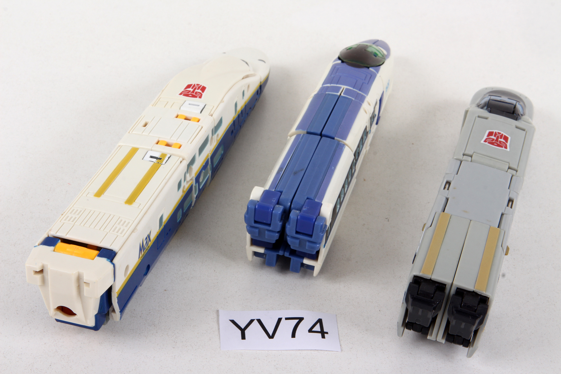 Complete Transformers® Robots in Disguise (RID) Combiners Rail Racer ...