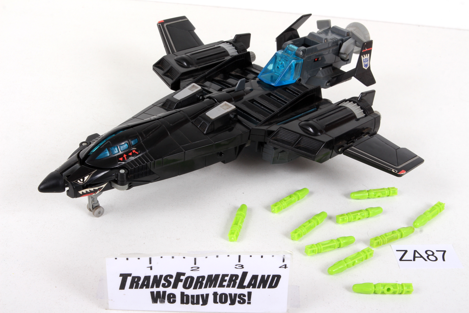 Complete Transformers® Machine Wars Ultra Class Starscream SKU 363371