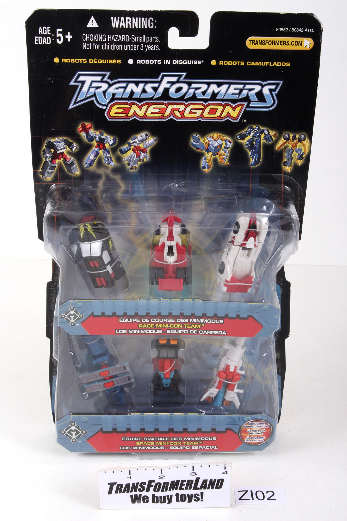 Transformers Energon Treadbolt Avec Rollbar Minicon, 2003, MISB Neuf