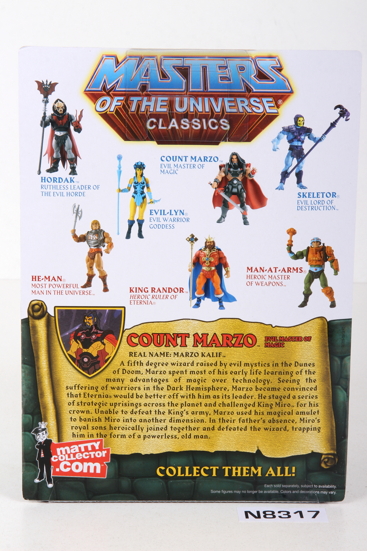 Sealed Masters of the Universe (MOTU)® Classics (MOTUC) Action