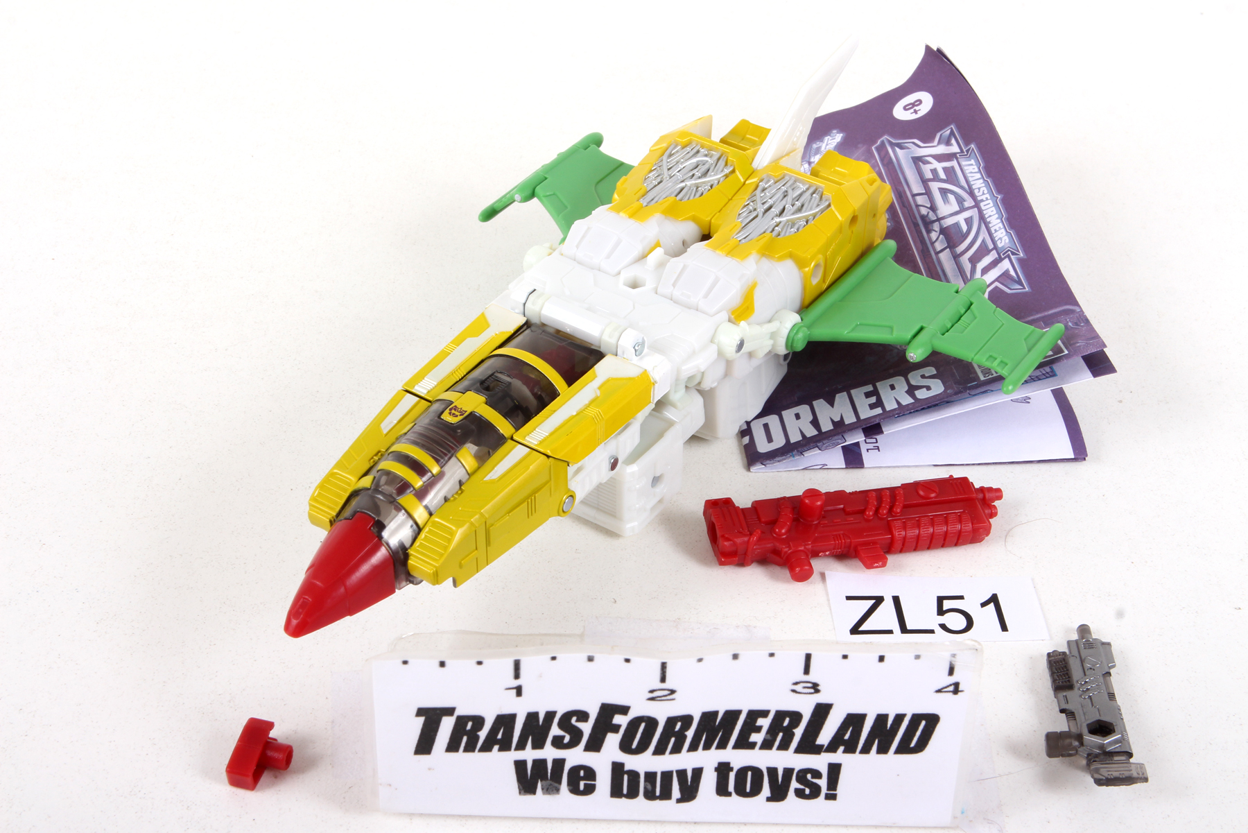 HASBRO: Transformers Generations Legacy Voyager Class Action Figura 2022 G2 Universe Jhiaxus 18 Cm Hasbro 5010993941117