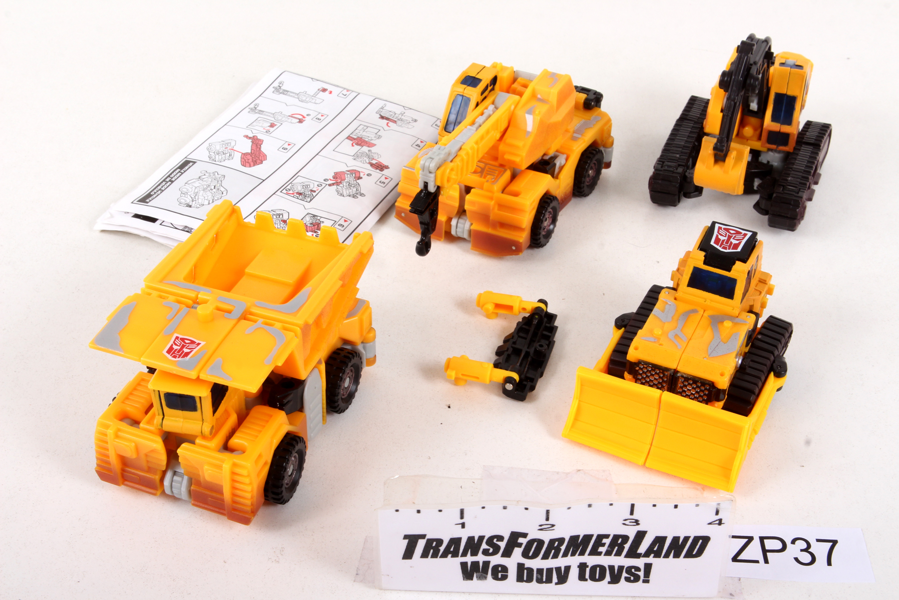 Complete Transformers® Robots in Disguise (RID) Combiners - Gift Set ...
