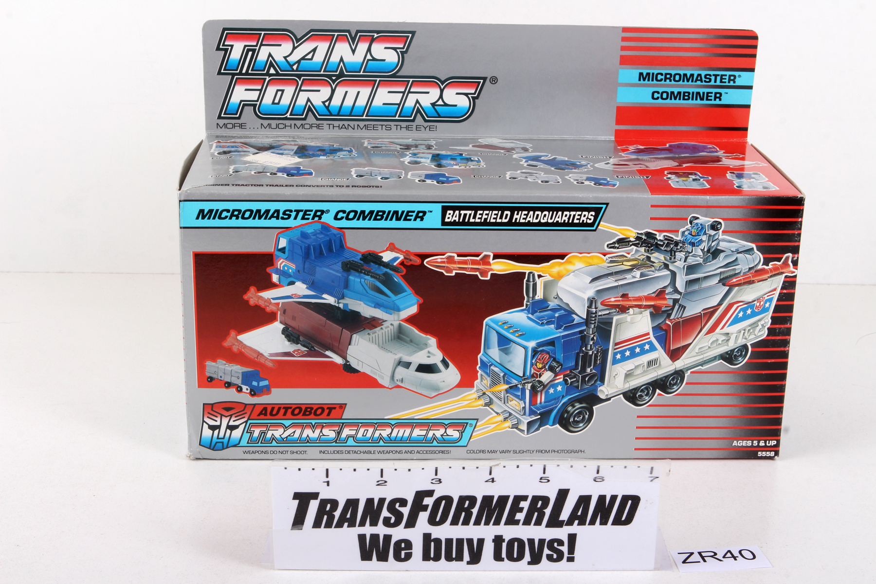 Transformers® G1 Battlefield Headquarters with Full-Barrel and Overflow ...