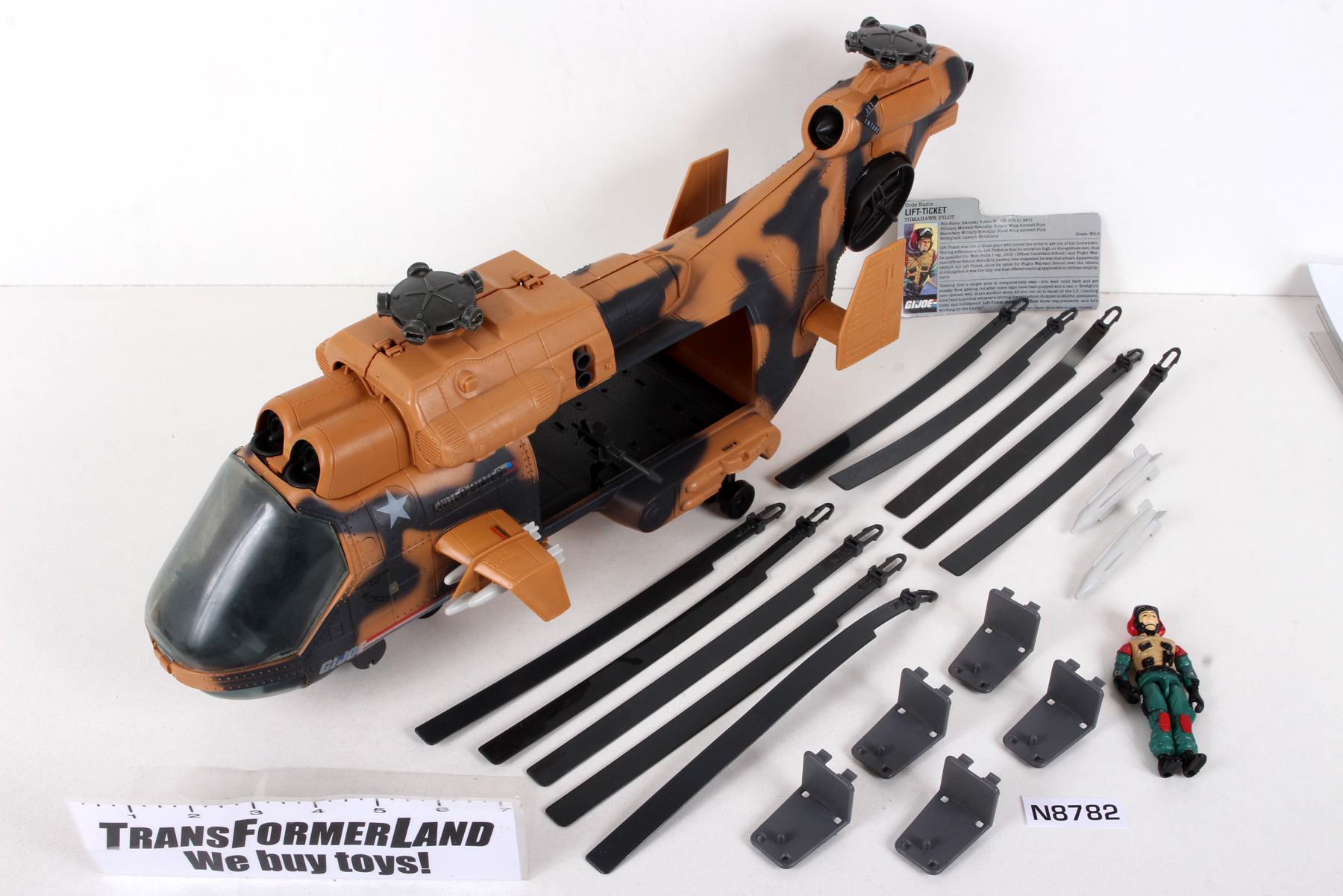 Complete G.I. Joe® A Real American Hero (ARAH) Vehicle and Driver