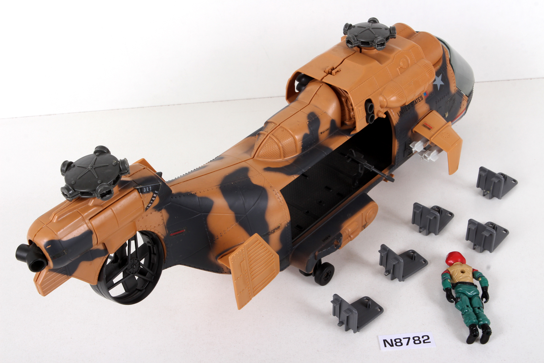 Complete G.I. Joe® A Real American Hero (ARAH) Vehicle and Driver
