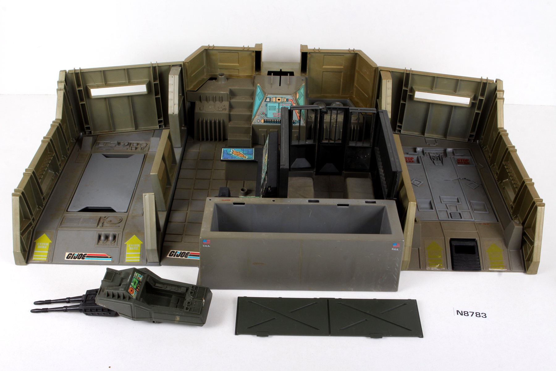 Complete G.I. Joe® A Real American Hero (ARAH) Playsets Command