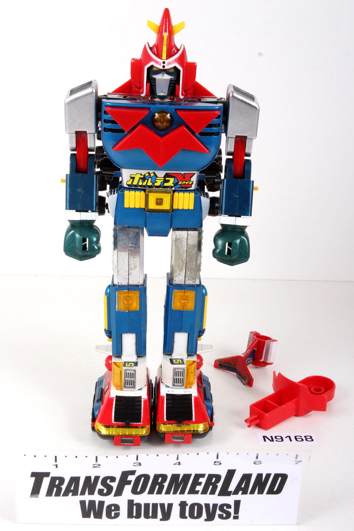 Chogokin® GoDaiKin Deluxe (DX) Voltes V Voltes V (combined) figure 