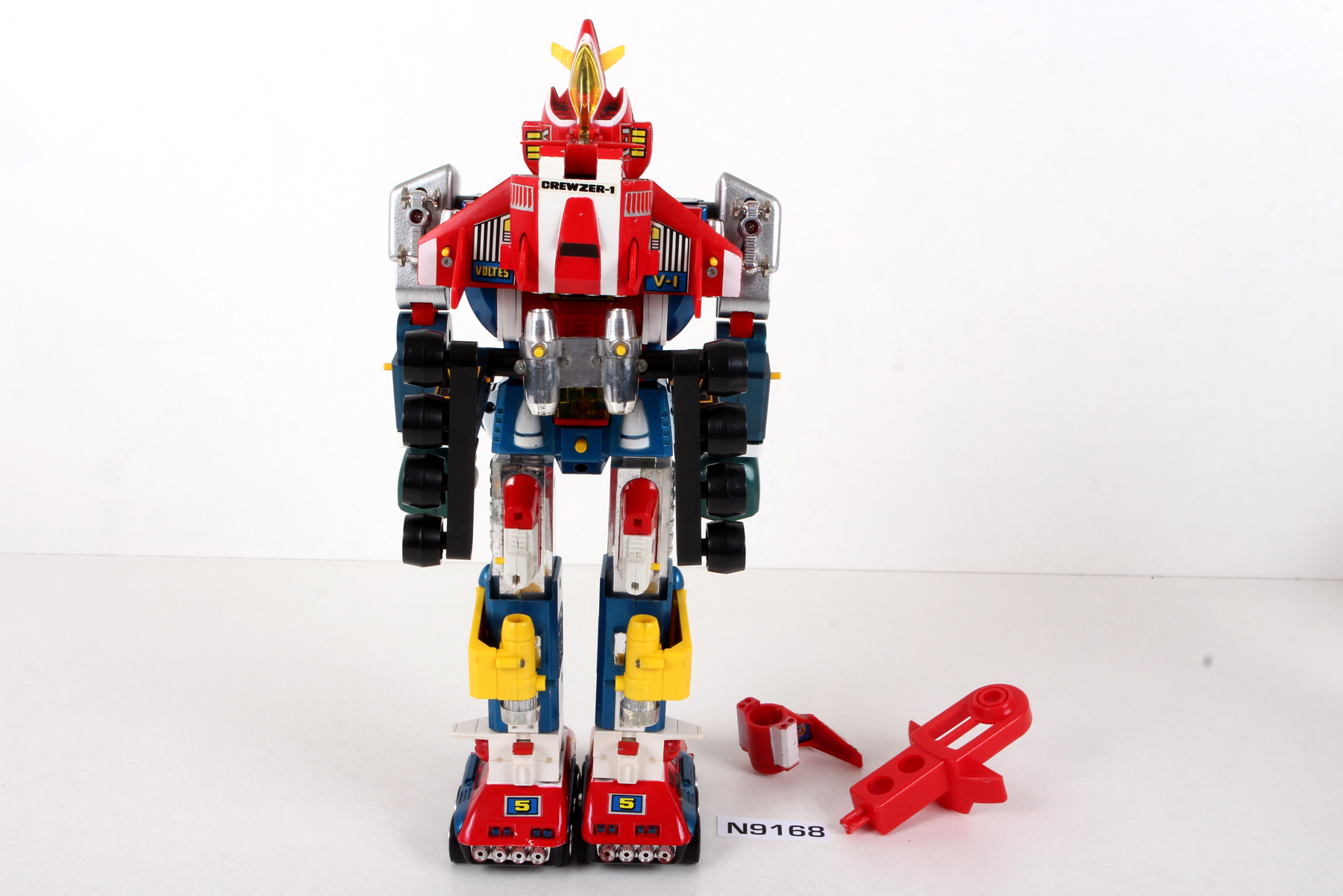 Chogokin® GoDaiKin Deluxe (DX) Voltes V Voltes V (combined) figure