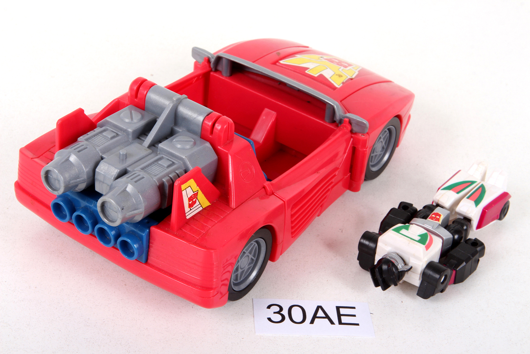 Complete Transformers® G1 Turbo Racer with Wheeljack SKU 367586 ...
