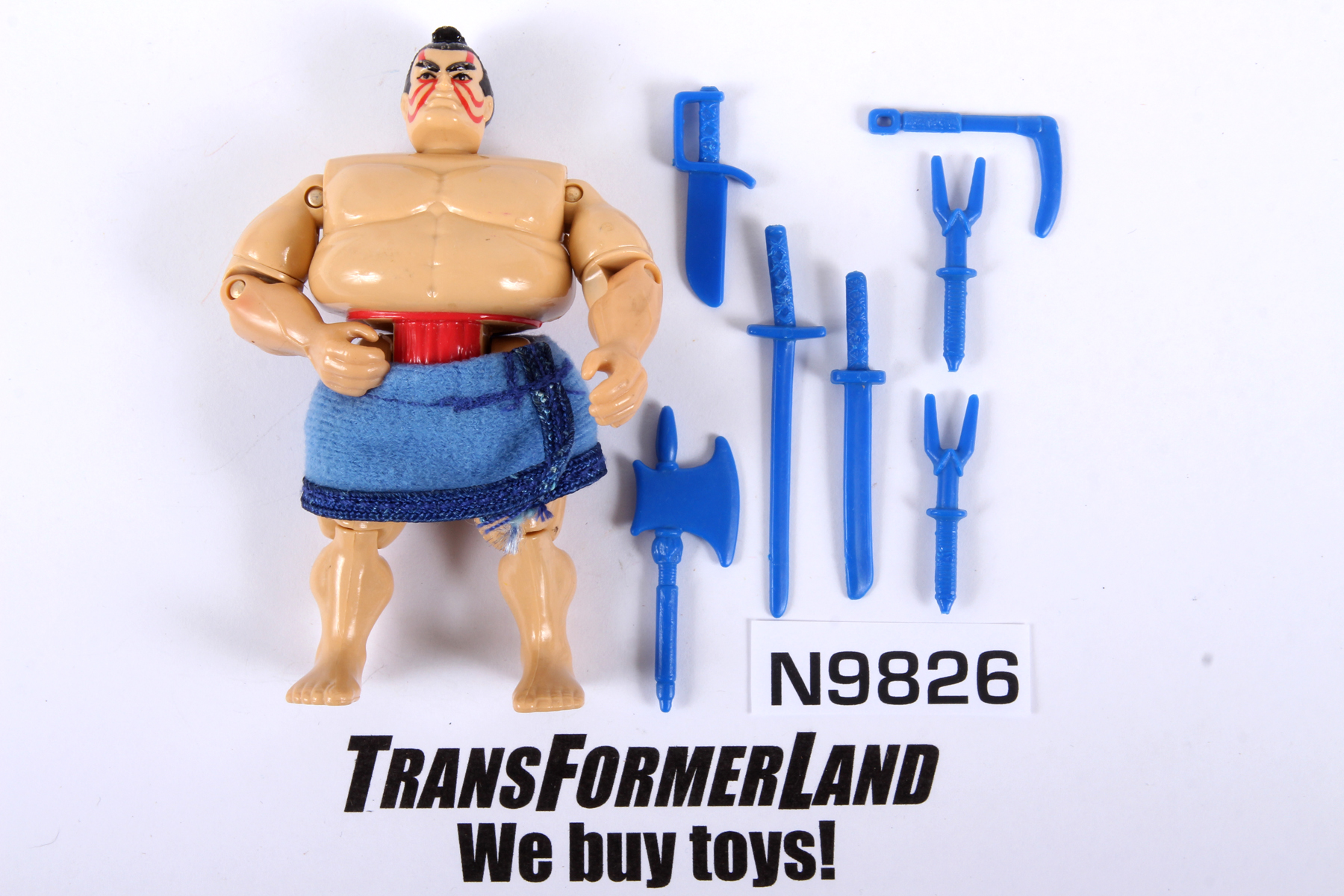 Complete G.I. Joe® Battle Corps Street Fighter 2 Edmond Honda SKU