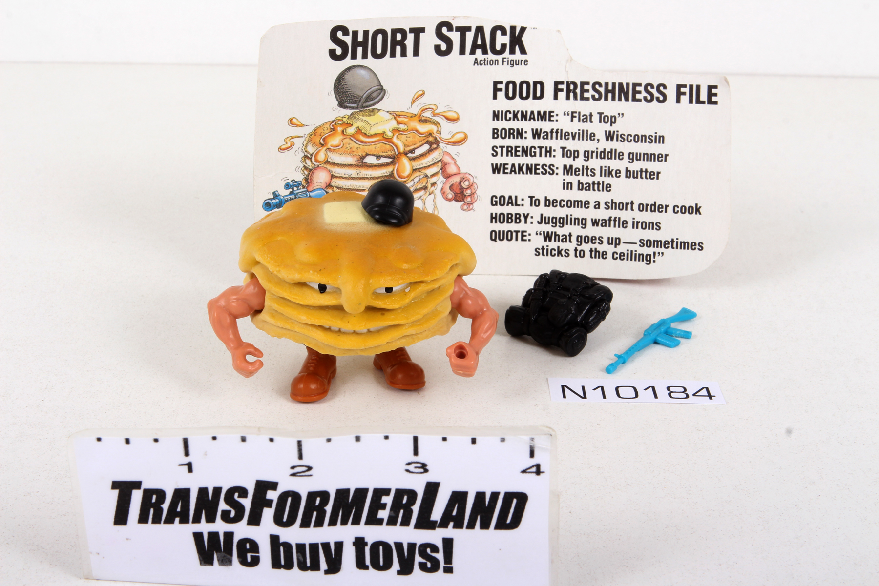 Complete Food Fighters® Action Figures Short Stack (Syrup) SKU