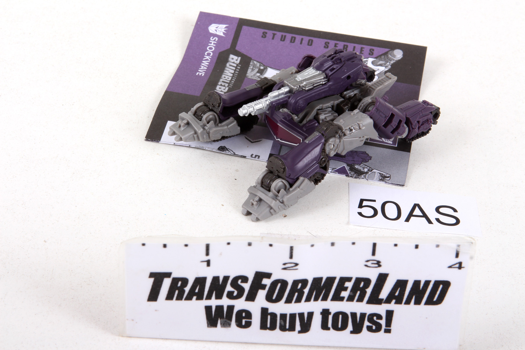 Complete Transformers® Studio Series Core Class Shockwave SKU 369702 ...