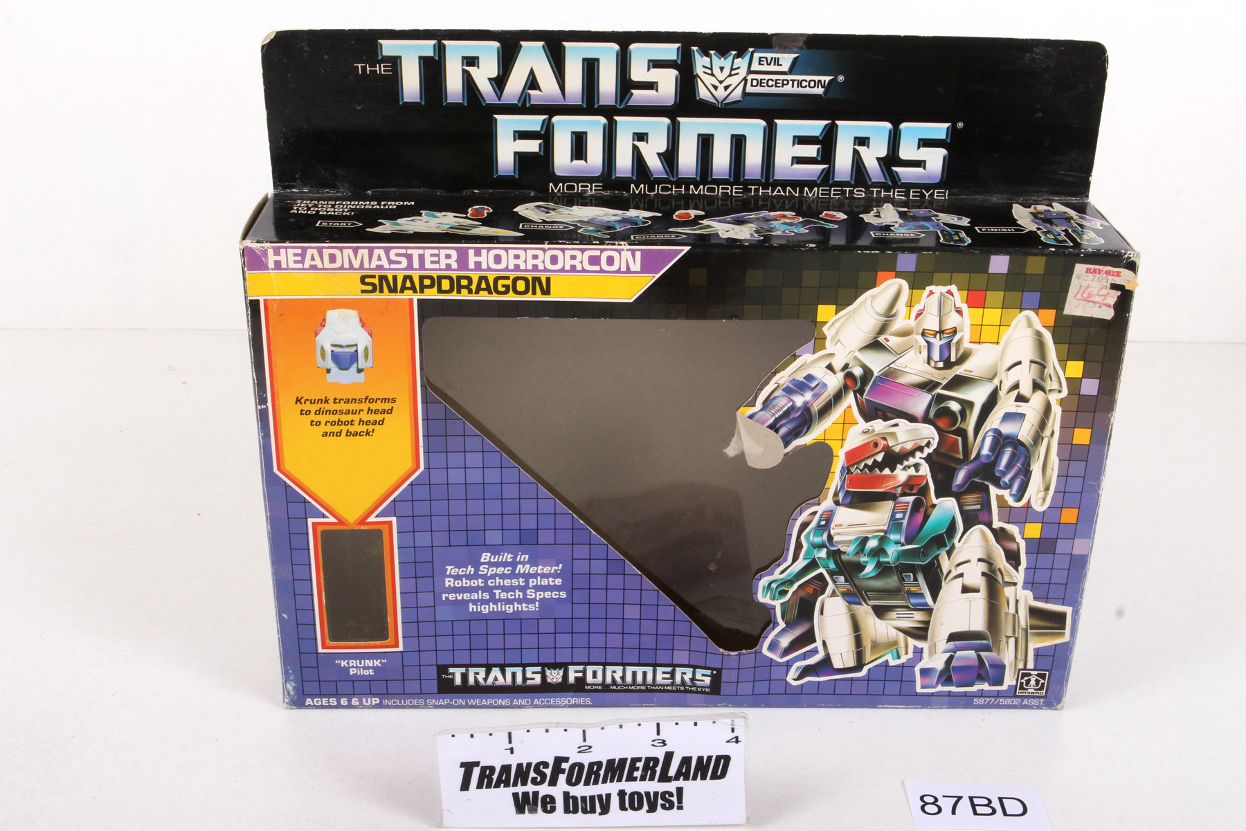 Transformers® G1 Snapdragon Package SKU 371318 | Transformerland