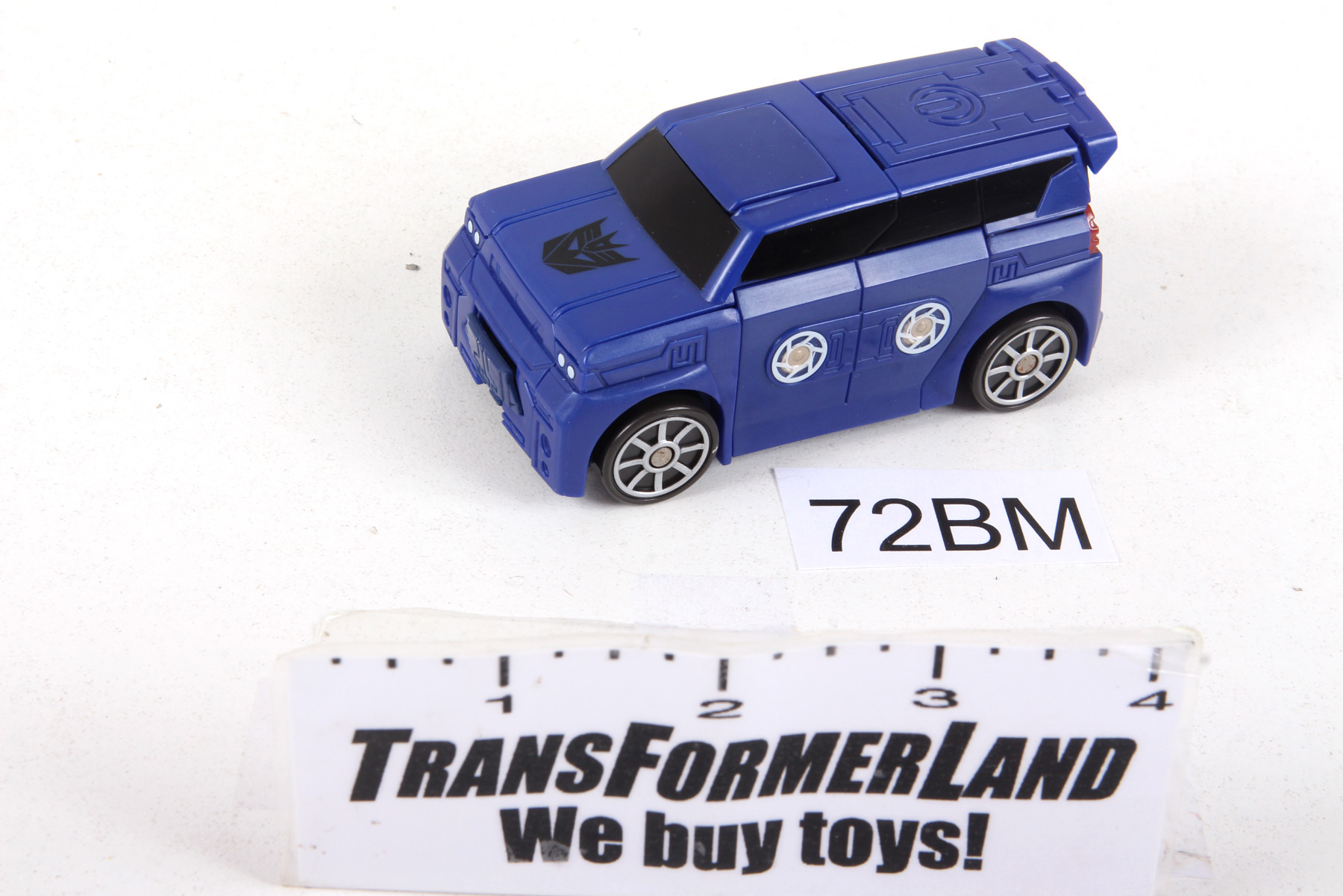 Complete Transformers® Speed Stars Basic Class Soundwave SKU 372958 ...