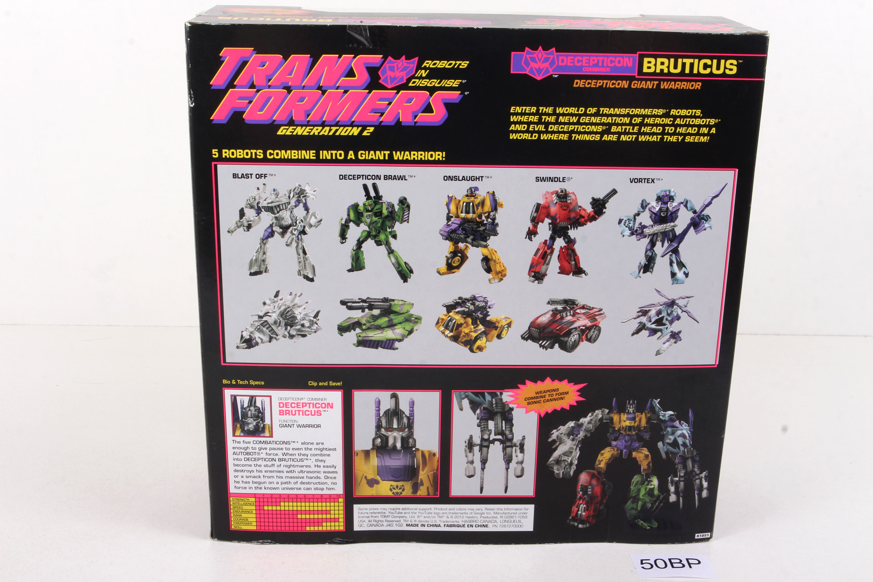 Sealed Transformers® Generations Combiners - Gift Set Only Bruticus SKU ...