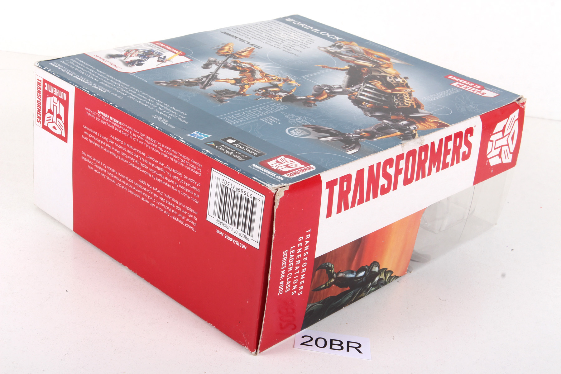 Transformers Grimlock Evolution 2 Pack – 1984 & 2014, Boîte Scellée Hasbro