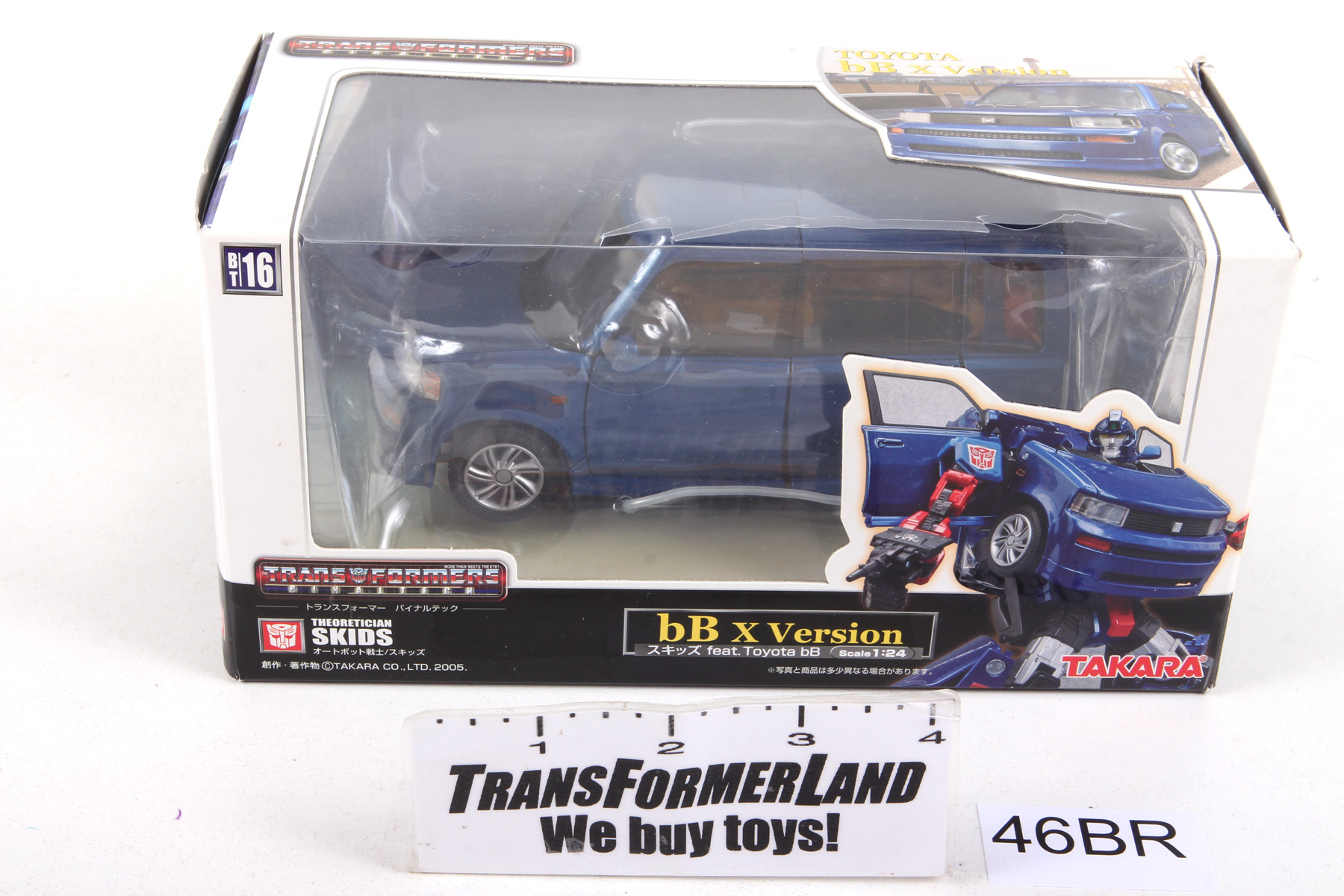Packaged, not sealed Transformers® Binaltech 1:24 Scale Skids SKU ...