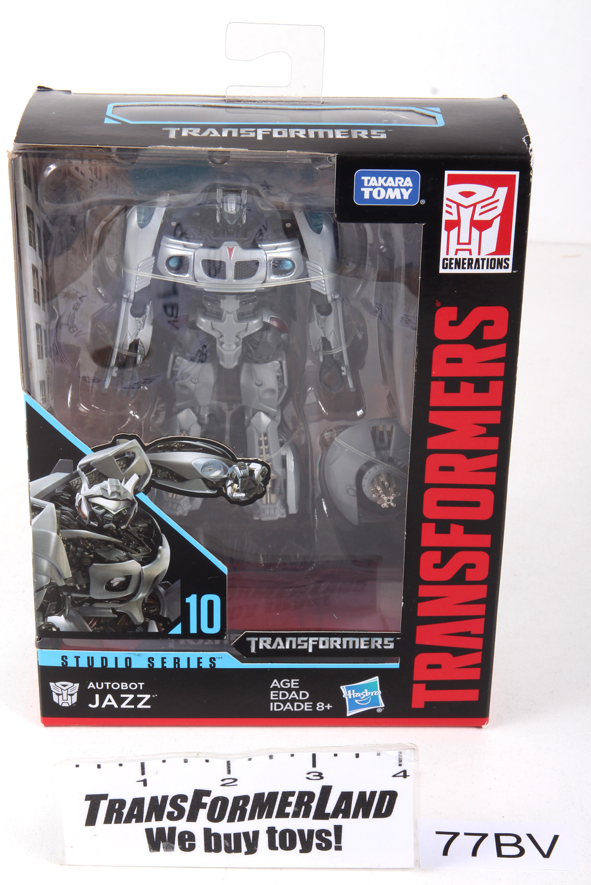 Sealed Transformers® Studio Series Deluxe Class Autobot Jazz SKU 374265 ...