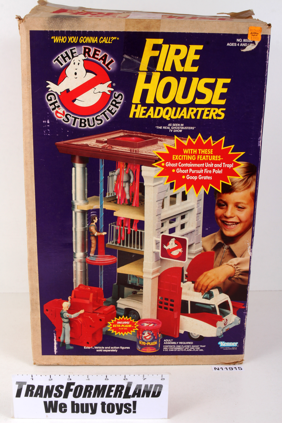 Ghostbusters® The Real Ghostbusters Playsets Fire Station Headquarters ...