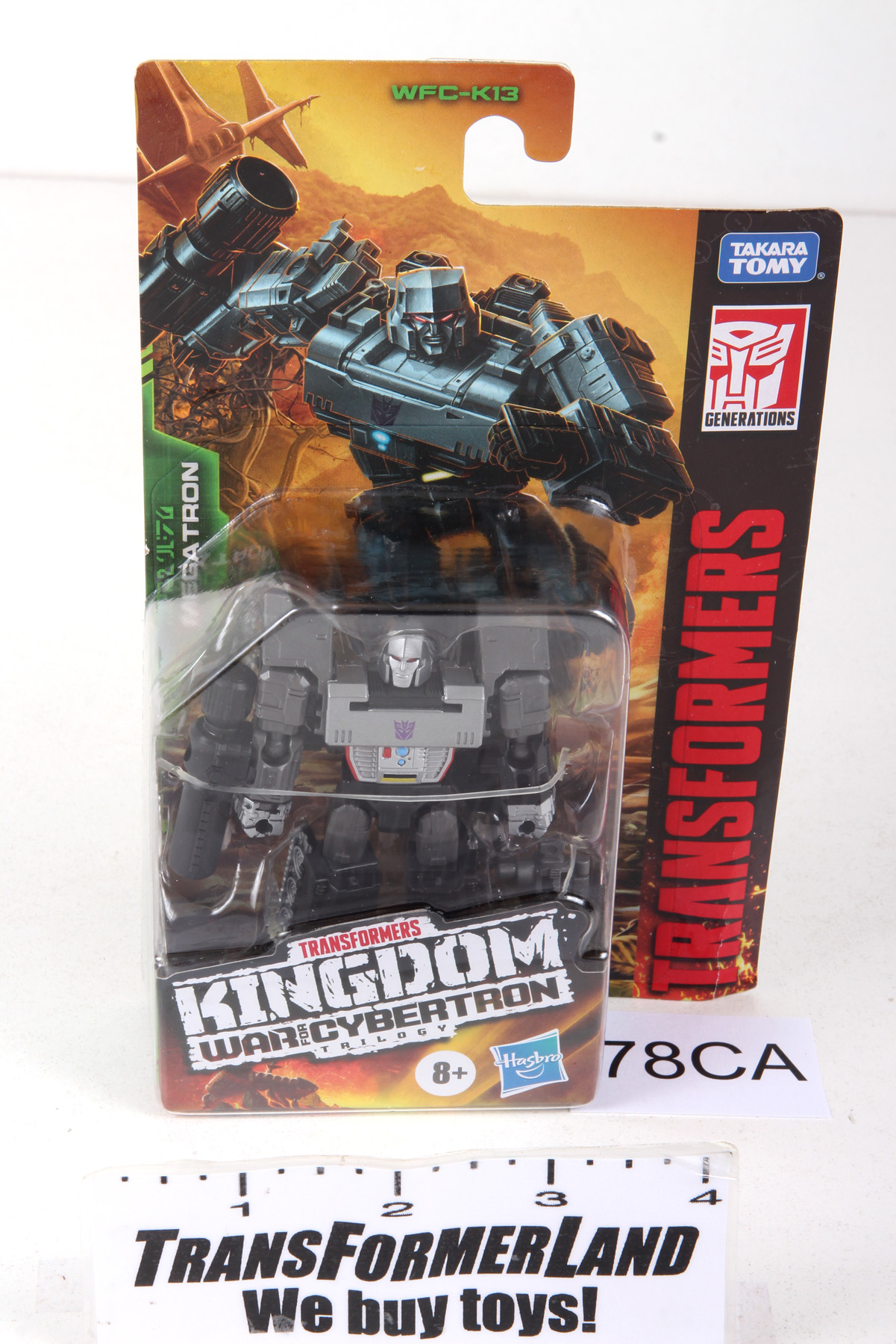 Sealed Transformers® War for Cybertron - Kingdom Core Class Megatron ...