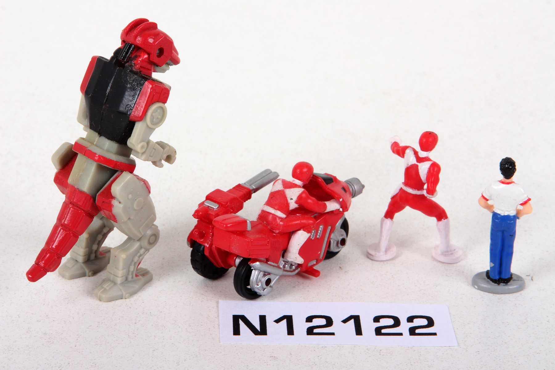 Complete Micro Machines® Vehicle Collections Power Rangers 1 Red Ranger ...