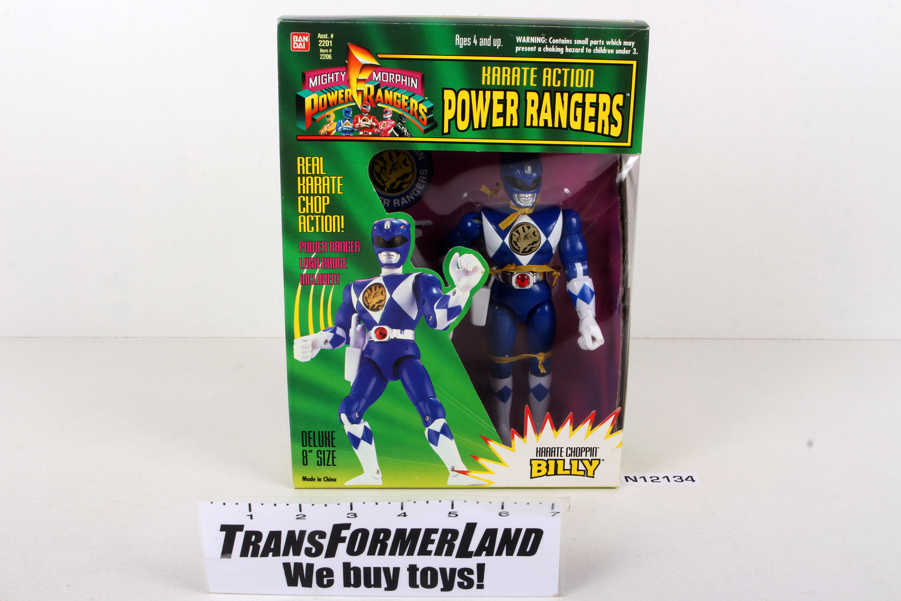 Packaged, not sealed Power Rangers® Mighty Morphin Power Rangers 8 Inch ...