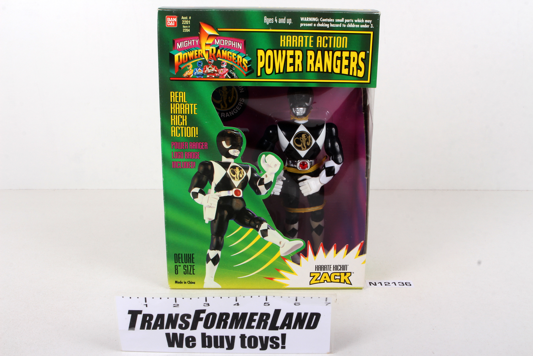 Packaged, not sealed Power Rangers® Mighty Morphin Power Rangers 8