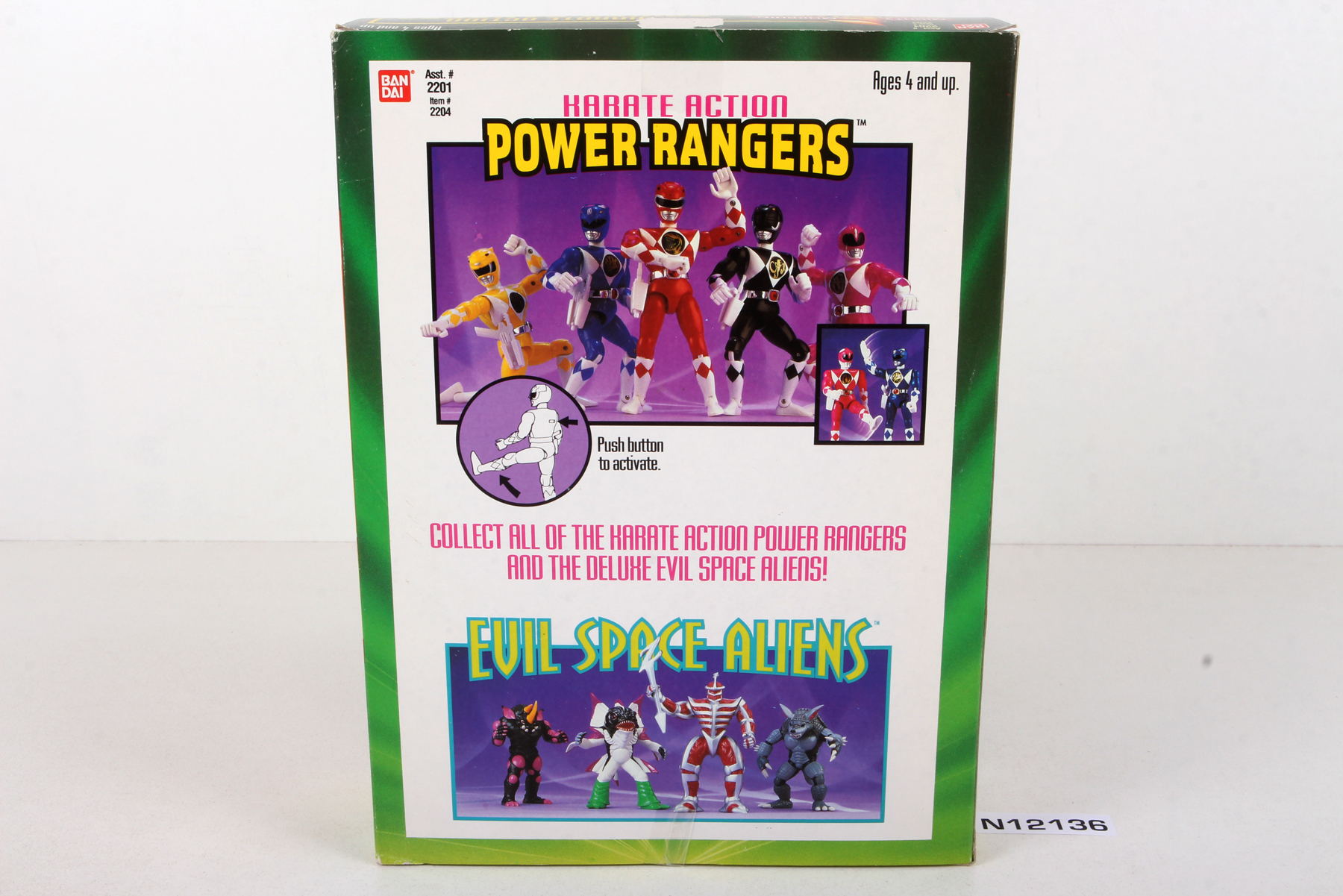 Packaged, not sealed Power Rangers® Mighty Morphin Power Rangers 8