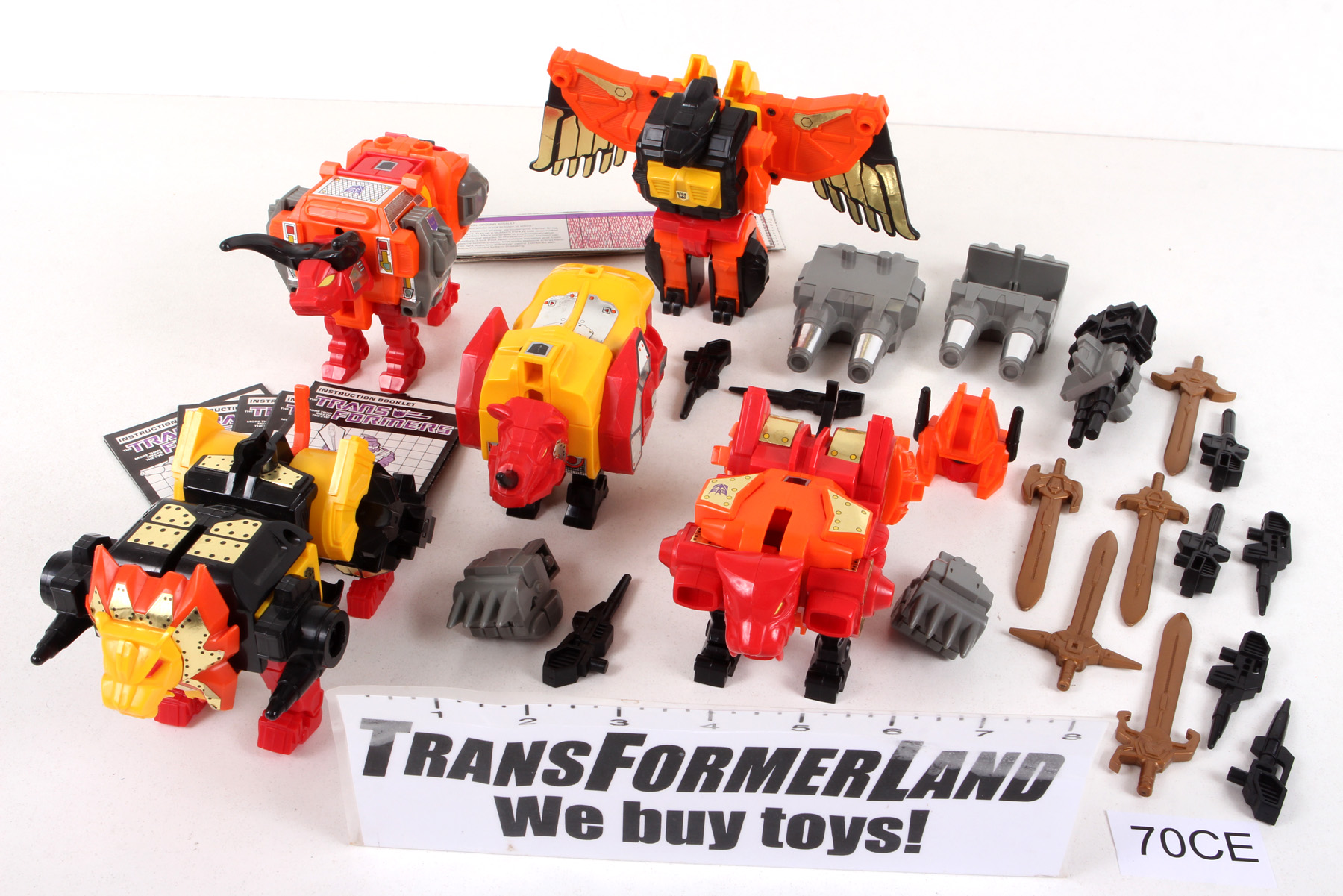 Complete Transformers® G1 Predaking SKU 375560 | Transformerland.com ...