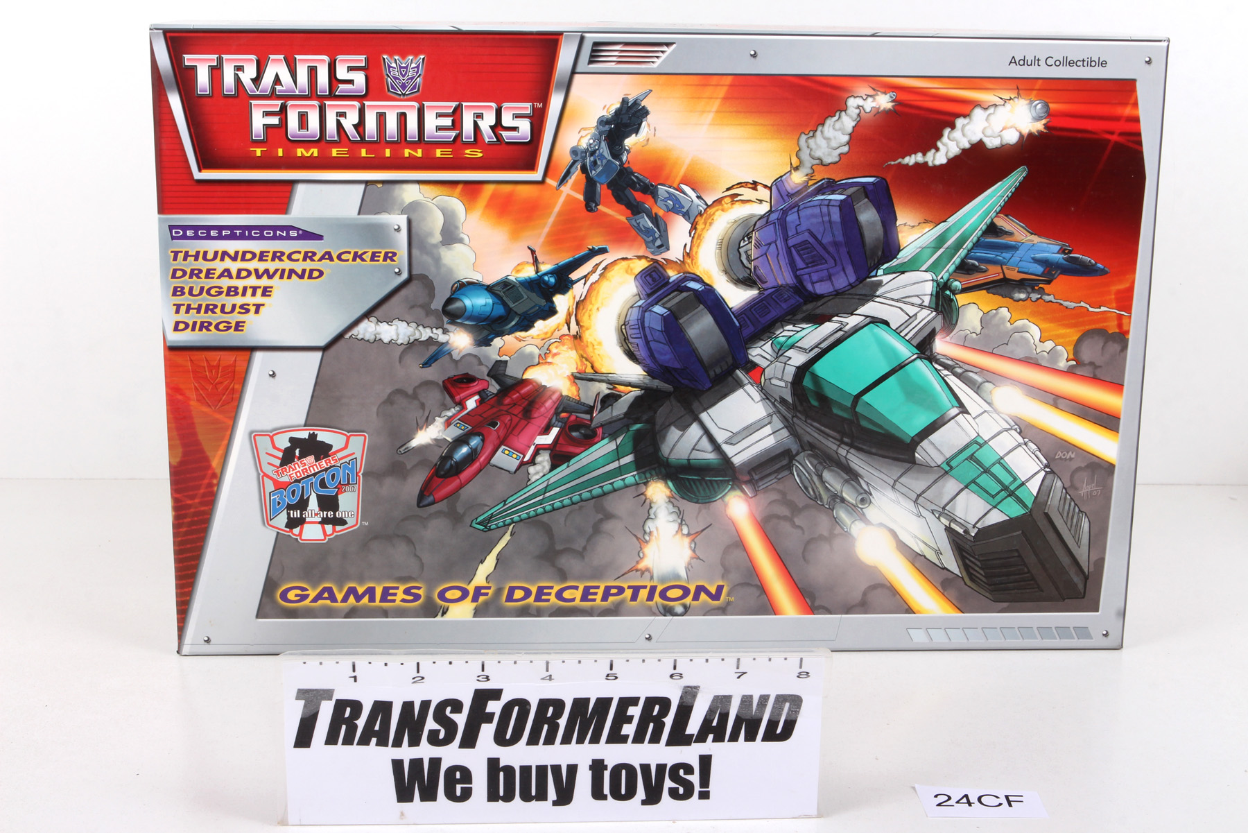 Packaged, not sealed Transformers® BotCon / OTFCC / Timelines ...