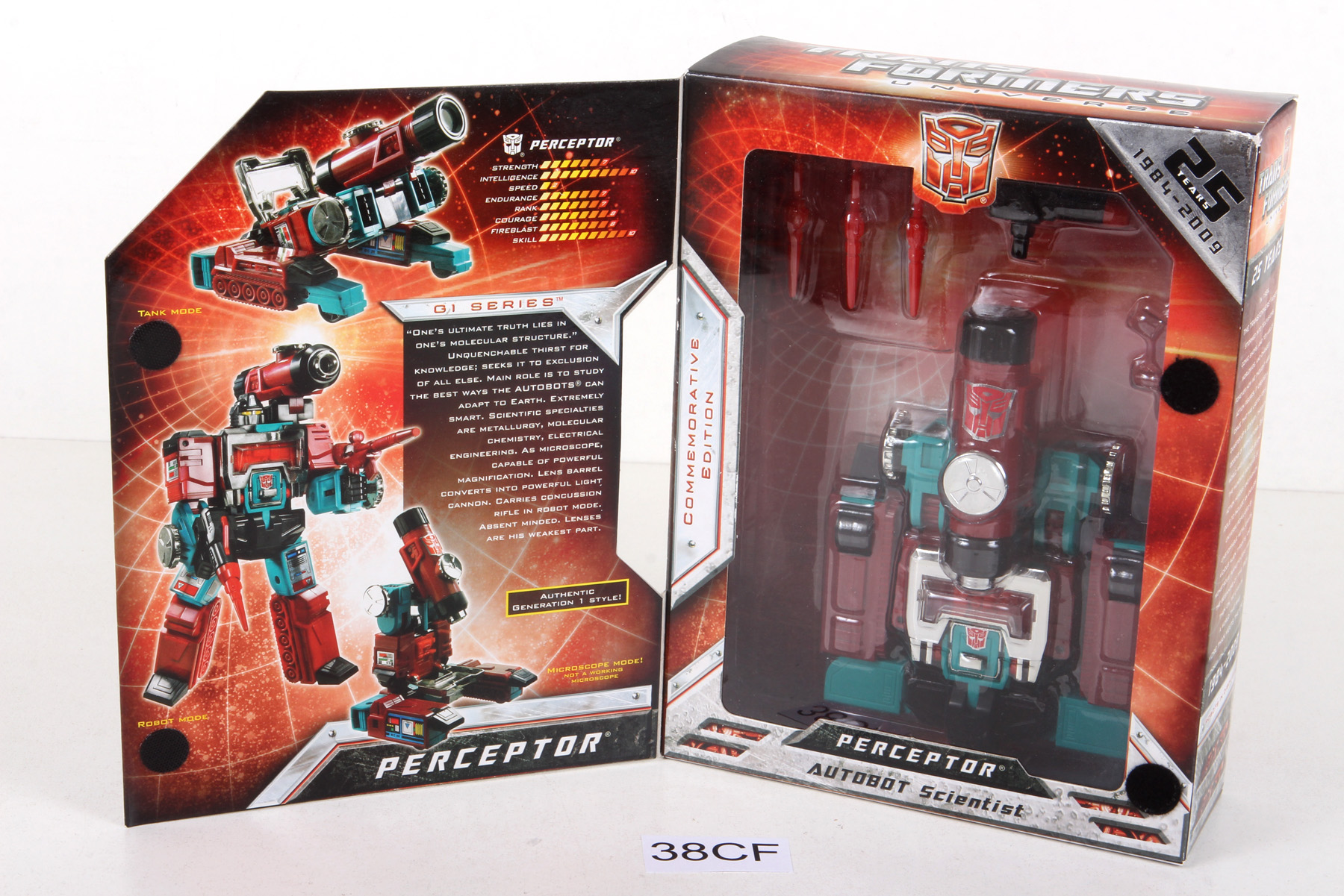 Sealed Transformers® Universe 2 Commemorative Edition Perceptor SKU ...