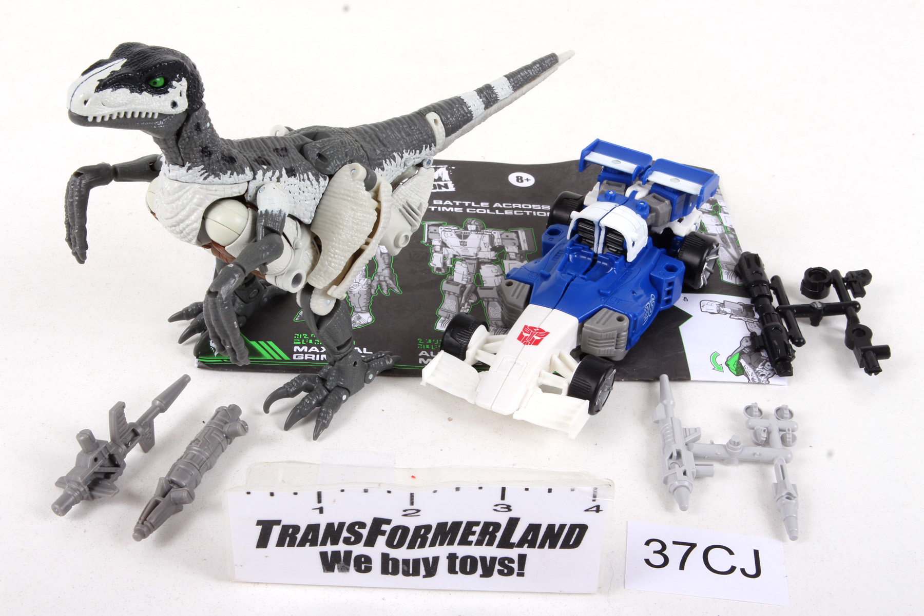 Transformers Regno: Deluxe Mirage (G1) E Grimlock (Beast Wars) - 2 Figure Convertibili Con Accessori - Esclusiva